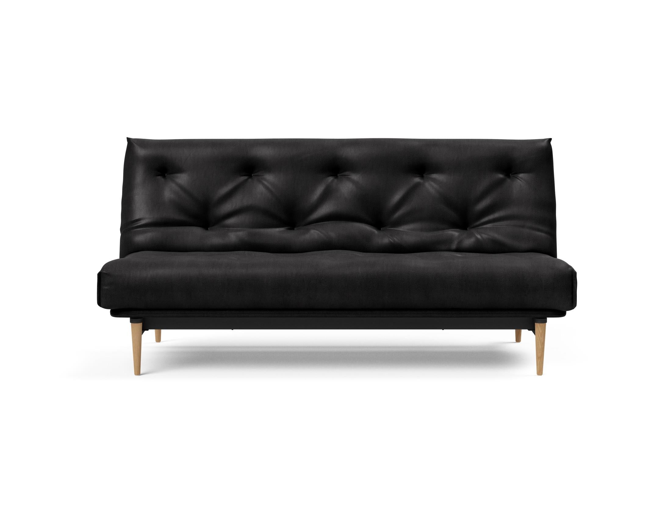 Erleben Sie das Colpus Bettsofa 140 Nordic: Modernes Schlafsofa mit weichem Soft Spring Bezug, perfekt für gemütliche Abende und stilvolle Einrichtung.
