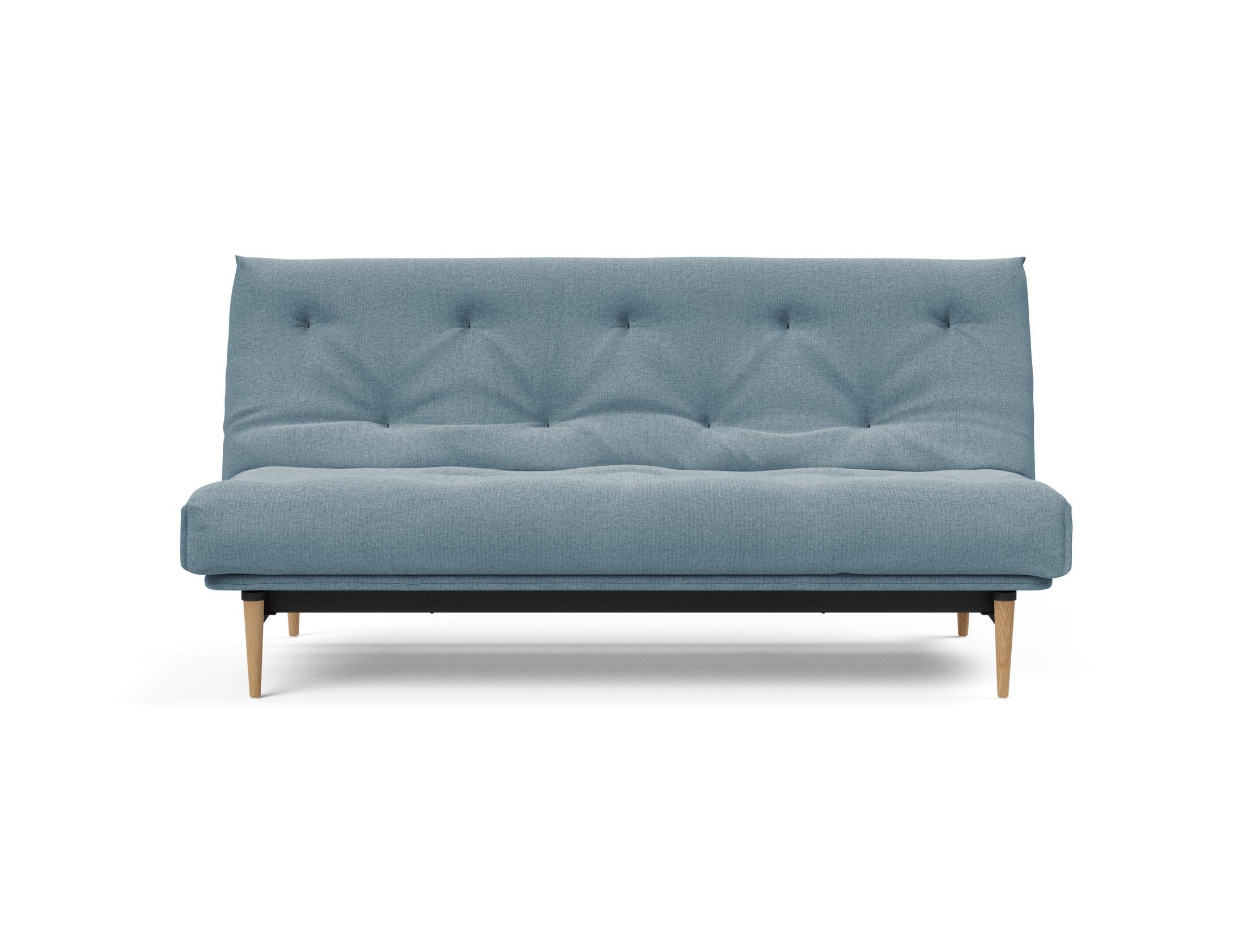 Erleben Sie das Colpus Bettsofa 140 Nordic: Modernes Schlafsofa mit weichem Soft Spring Bezug, perfekt für gemütliche Abende und stilvolle Einrichtung.