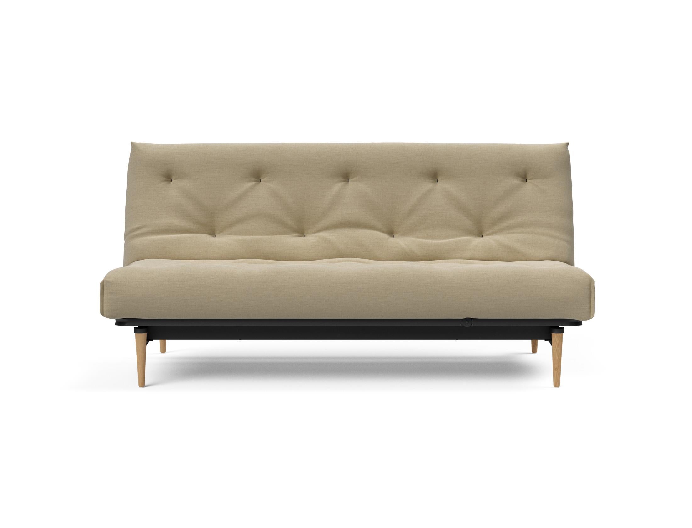 Erleben Sie das Colpus Bettsofa 140 Nordic Soft Spring von Innovation Living – modern, funktional und ideal für gemütliche Schlafmomente.