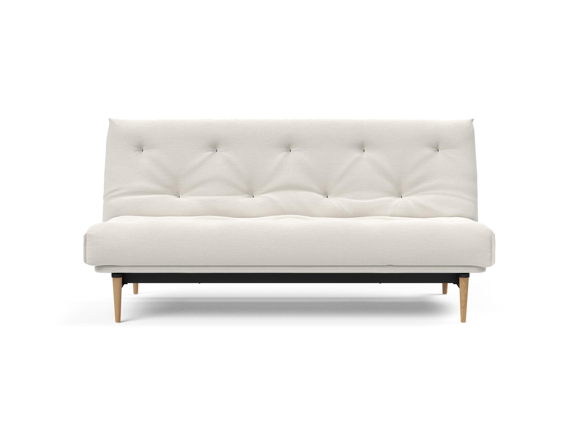 Entdecken Sie das Colpus Bettsofa 140 Nordic: Elegantes Schlafsofa mit hochwertigem Soft Spring Bezug, ideal für stilvolle Wohnräume und entspannte Nächte.