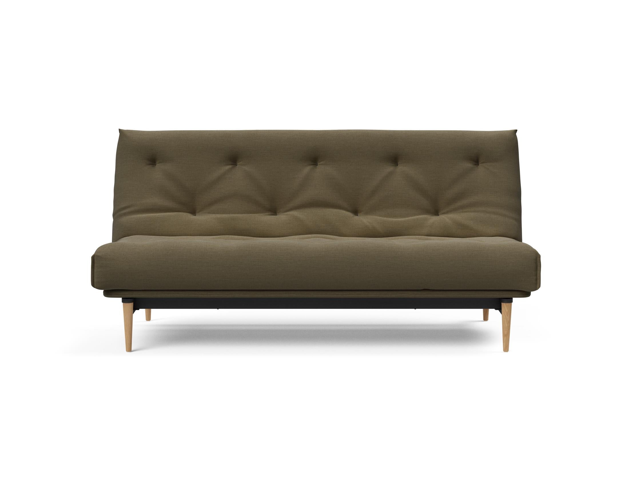 Erleben Sie das Colpus Bettsofa 140 Nordic: Modernes Schlafsofa mit weichem Soft Spring Bezug, perfekt für gemütliche Abende und stilvolle Einrichtung.