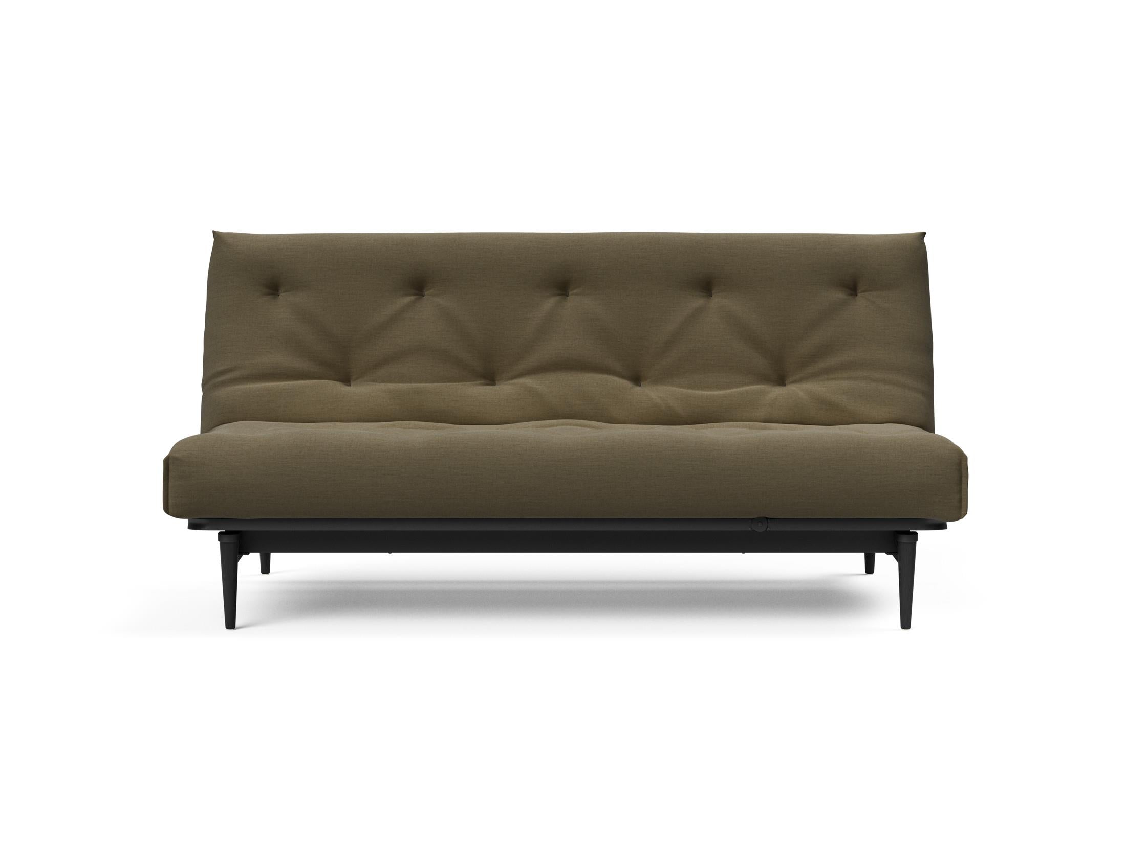 Entdecken Sie das Colpus Bettsofa 140 in Nordic Eiche schwarz von Innovation Living – perfekter Komfort und modernes Design für Ihr Zuhause.