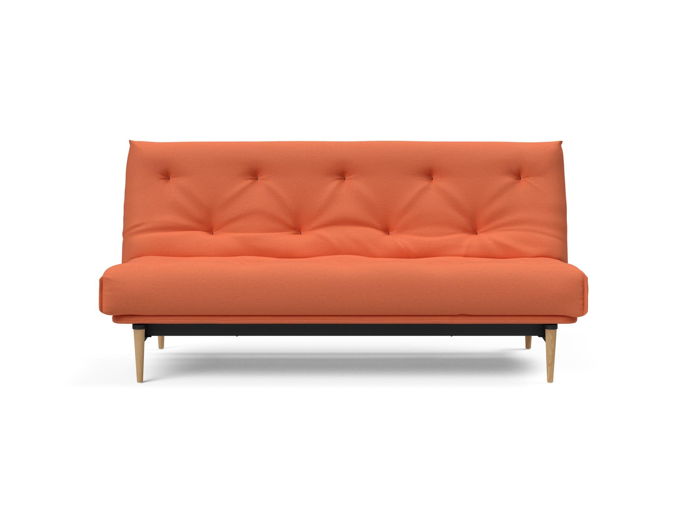 Entdecken Sie das Colpus Bettsofa 140 Nordic: Elegantes Schlafsofa mit hochwertigem Soft Spring Bezug, ideal für stilvolle Wohnräume und entspannte Nächte.