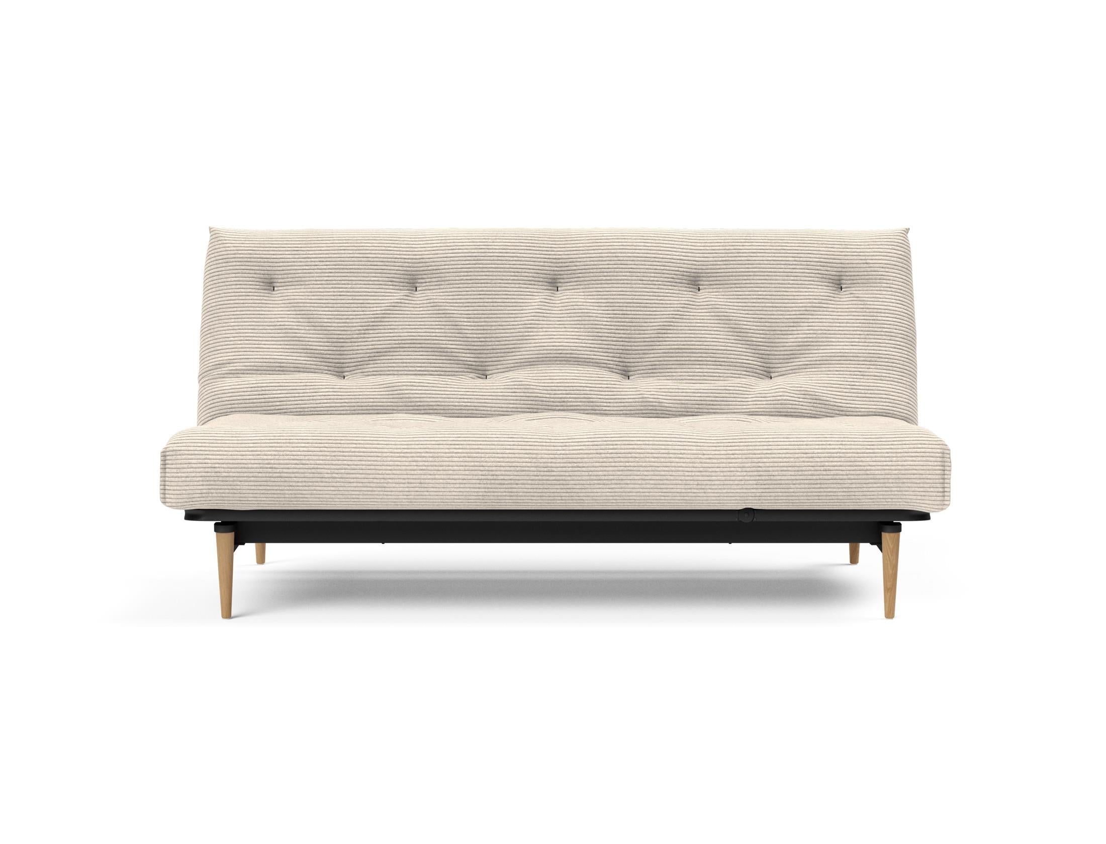 Erleben Sie das Colpus Bettsofa 140 Nordic: Modernes Schlafsofa mit weichem Soft Spring Bezug, perfekt für gemütliche Abende und stilvolle Einrichtung.