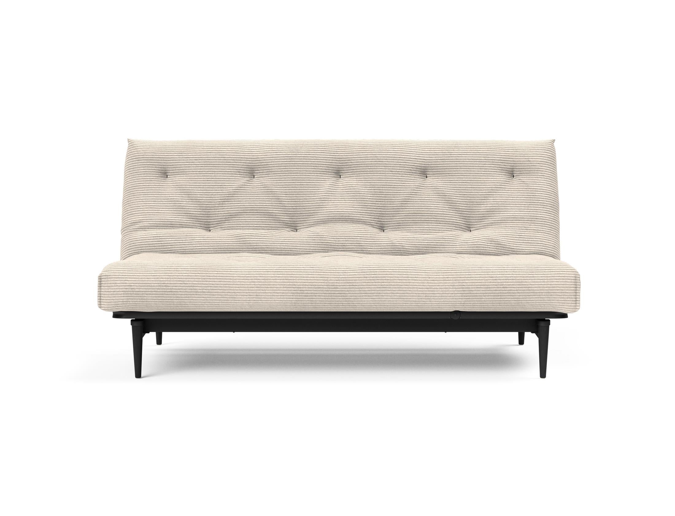 Entdecken Sie das Colpus Bettsofa 140 in Nordic Eiche schwarz von Innovation Living – perfekter Komfort und modernes Design für Ihr Zuhause.