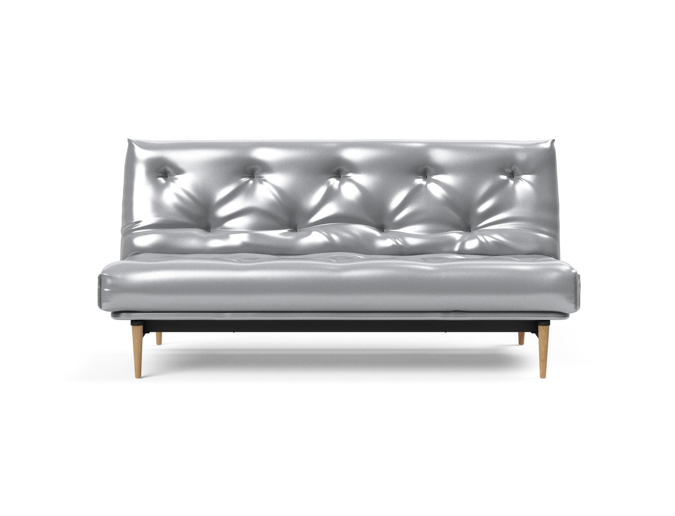 Entdecken Sie das Colpus Bettsofa 140 Nordic: Elegantes Schlafsofa mit hochwertigem Soft Spring Bezug, ideal für stilvolle Wohnräume und entspannte Nächte.