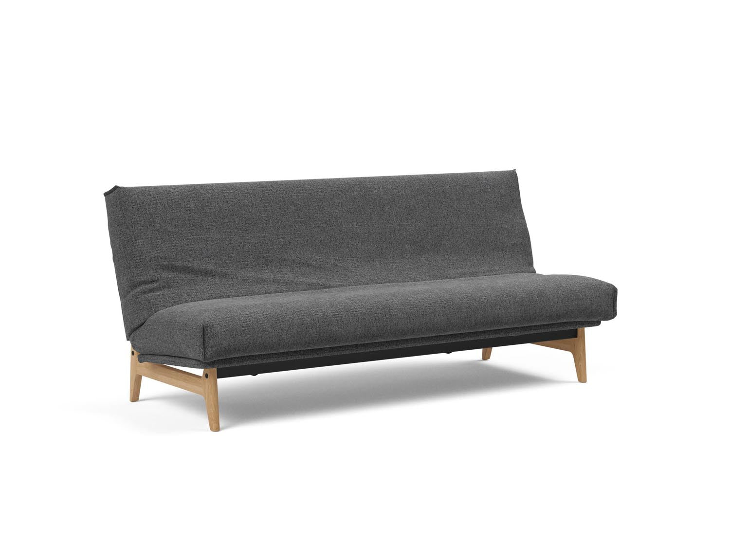 Aslak 120 Bettsofa Nordic Cover: Elegantes Sofa mit Soft Spring Federung, perfekt für entspannte Abende und stilvolle Einrichtung.