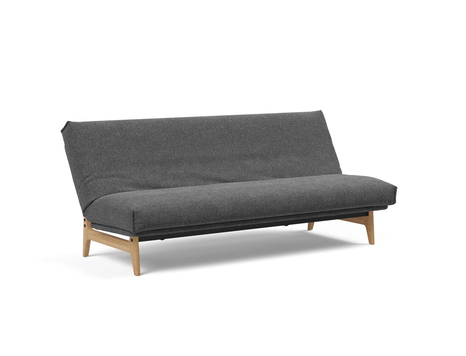 Aslak 120 Bettsofa Nordic Cover: Elegantes Sofa mit Soft Spring Federung, perfekt für entspannte Abende und stilvolle Einrichtung.
