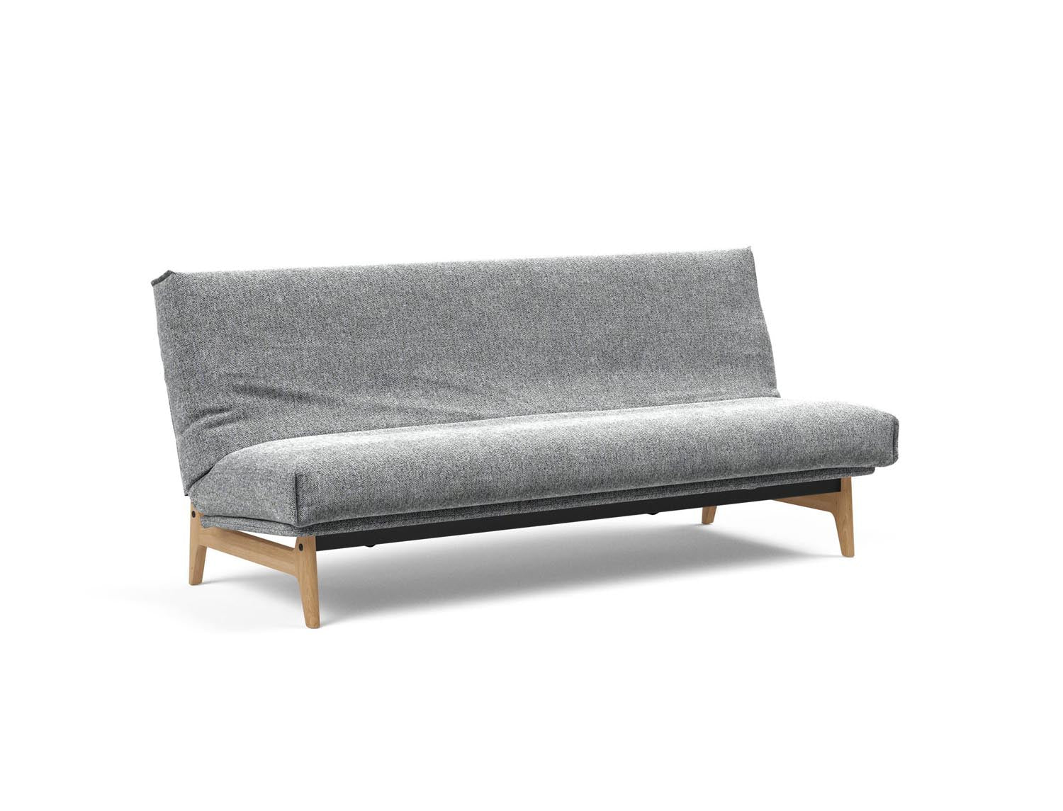 Aslak 120 Bettsofa Nordic Cover: Elegantes Sofa mit Soft Spring Federung, perfekt für entspannte Abende und stilvolle Einrichtung.