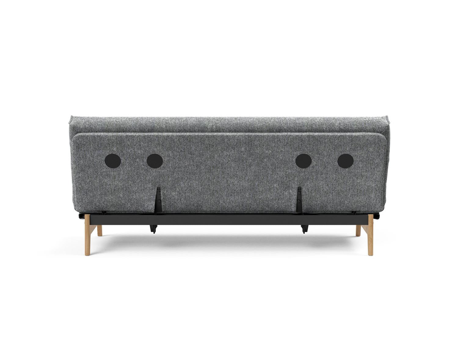 Aslak 120 Bettsofa Nordic Cover: Elegantes Sofa mit Soft Spring Federung, perfekt für entspannte Abende und stilvolle Einrichtung.