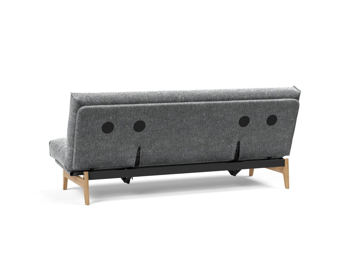 Aslak 120 Bettsofa Nordic Cover: Modernes Design mit Soft Spring Federung, ideal für gemütliche Nächte und stilvolle Wohnräume.