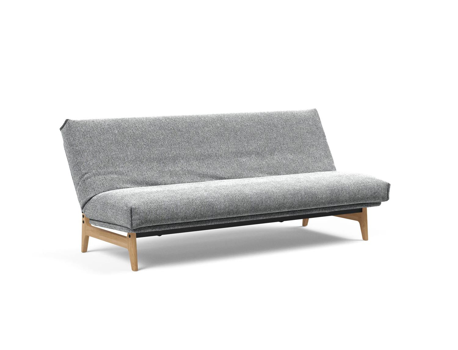 Aslak 120 Bettsofa Nordic Cover: Elegantes Sofa mit Soft Spring Federung, perfekt für entspannte Abende und stilvolle Einrichtung.
