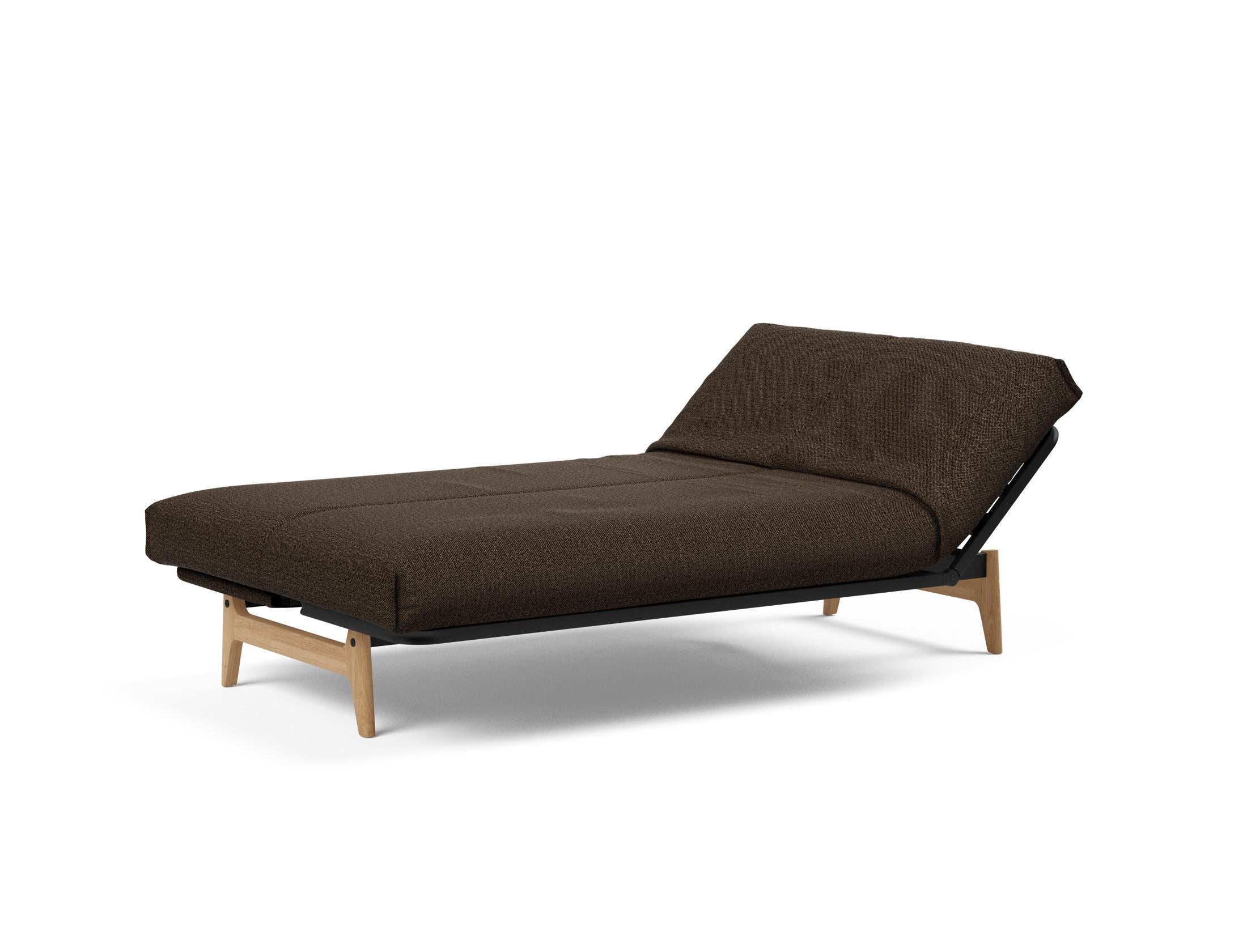 Entdecken Sie das Aslak 120 Bettsofa Nordic Cover Soft Spring von Innovation Living – stilvolles Design trifft auf höchsten Schlafkomfort für Ihr Zuhause.