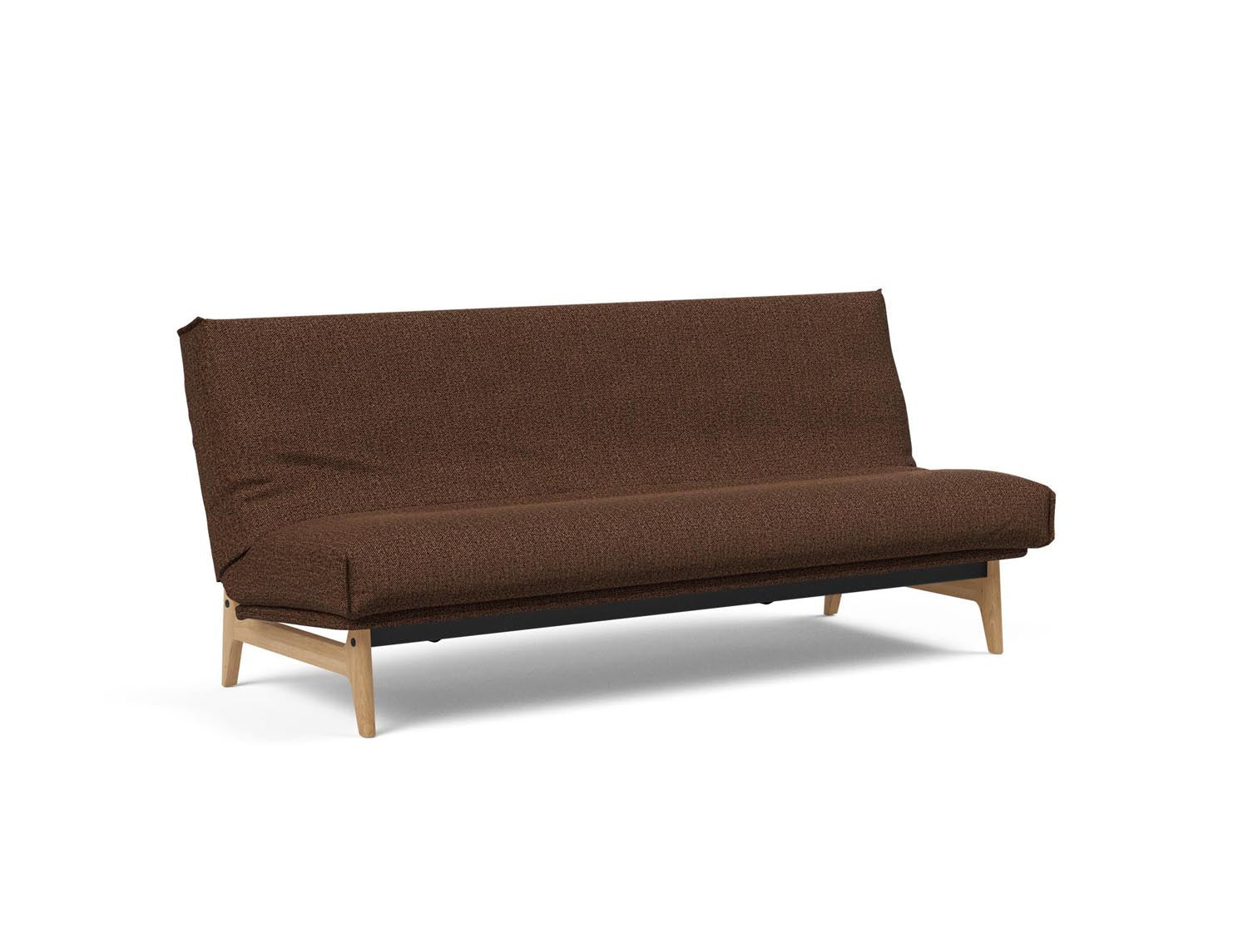 Aslak 120 Bettsofa Nordic Cover: Elegantes Sofa mit Soft Spring Federung, perfekt für entspannte Abende und stilvolle Einrichtung.