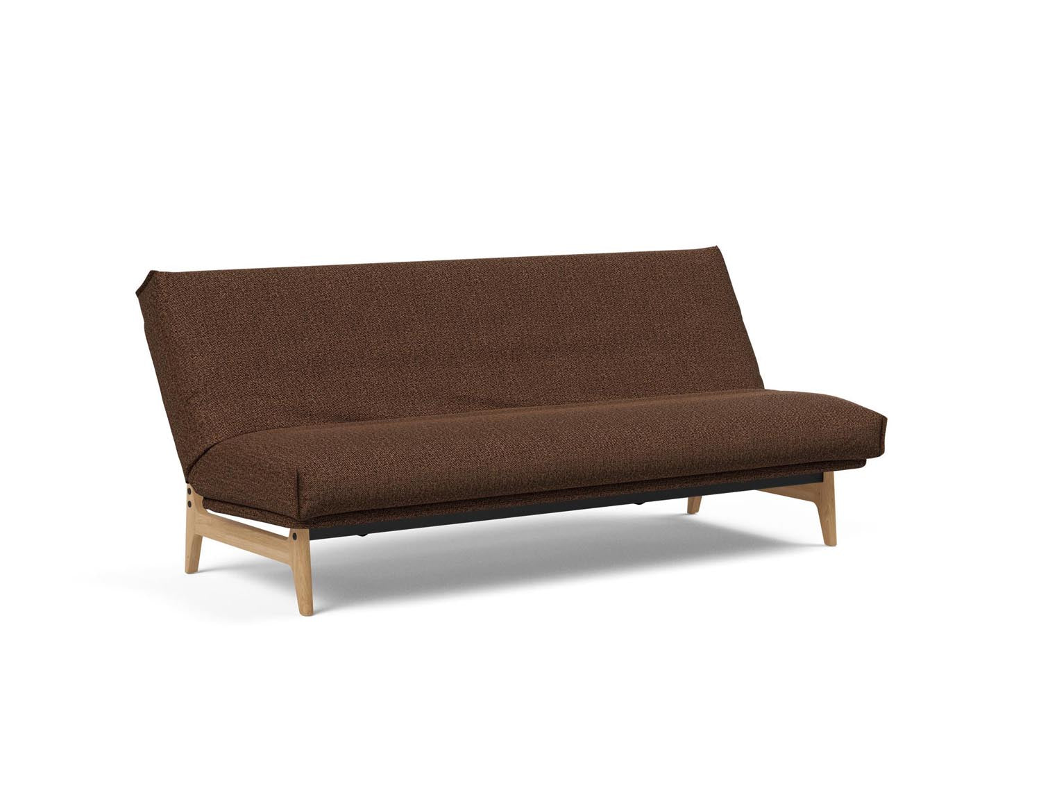 Aslak 120 Bettsofa Nordic Cover: Elegantes Sofa mit Soft Spring Federung, perfekt für entspannte Abende und stilvolle Einrichtung.