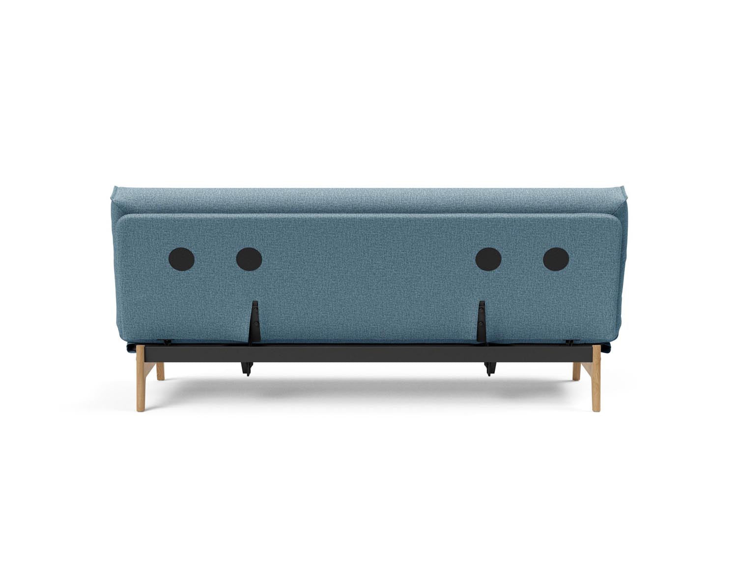 Aslak 120 Bettsofa Nordic Cover: Modernes Design mit Soft Spring Federung, ideal für gemütliche Nächte und stilvolle Wohnräume.