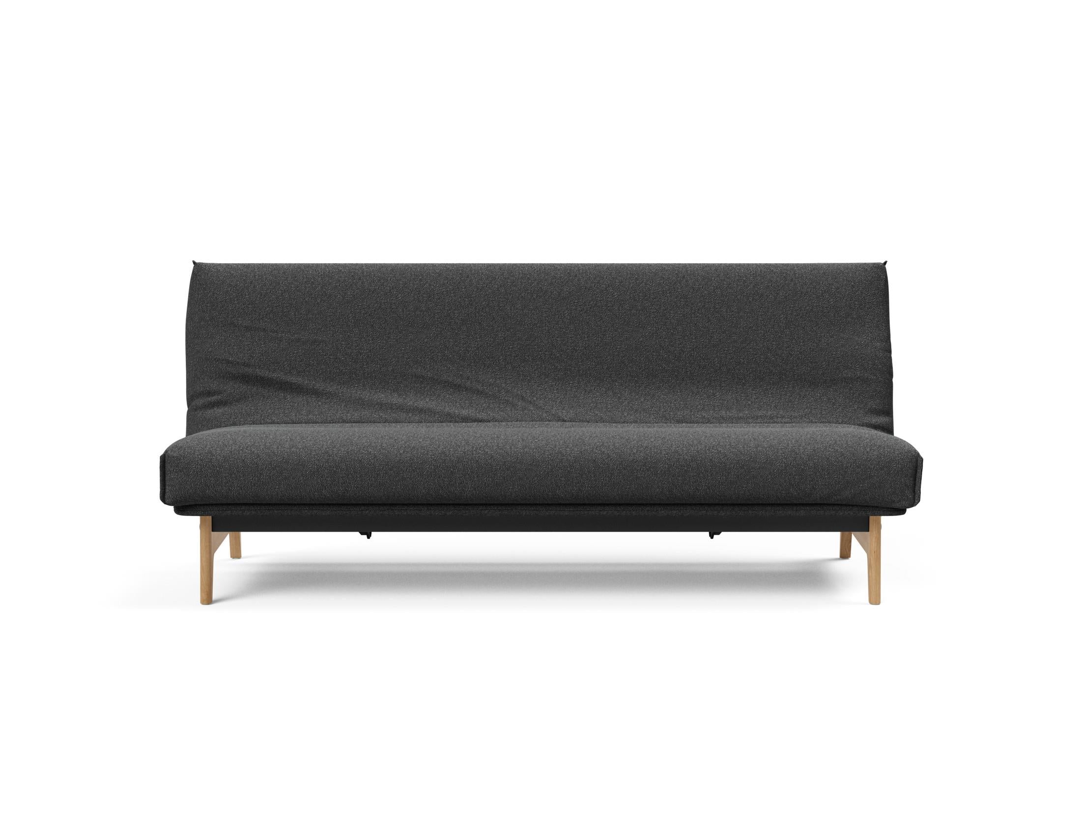 Erleben Sie das Aslak 120 Bettsofa Nordic Cover Soft Spring von Innovation Living – eine perfekte Kombination aus modernem Stil und optimalem Schlafkomfort.