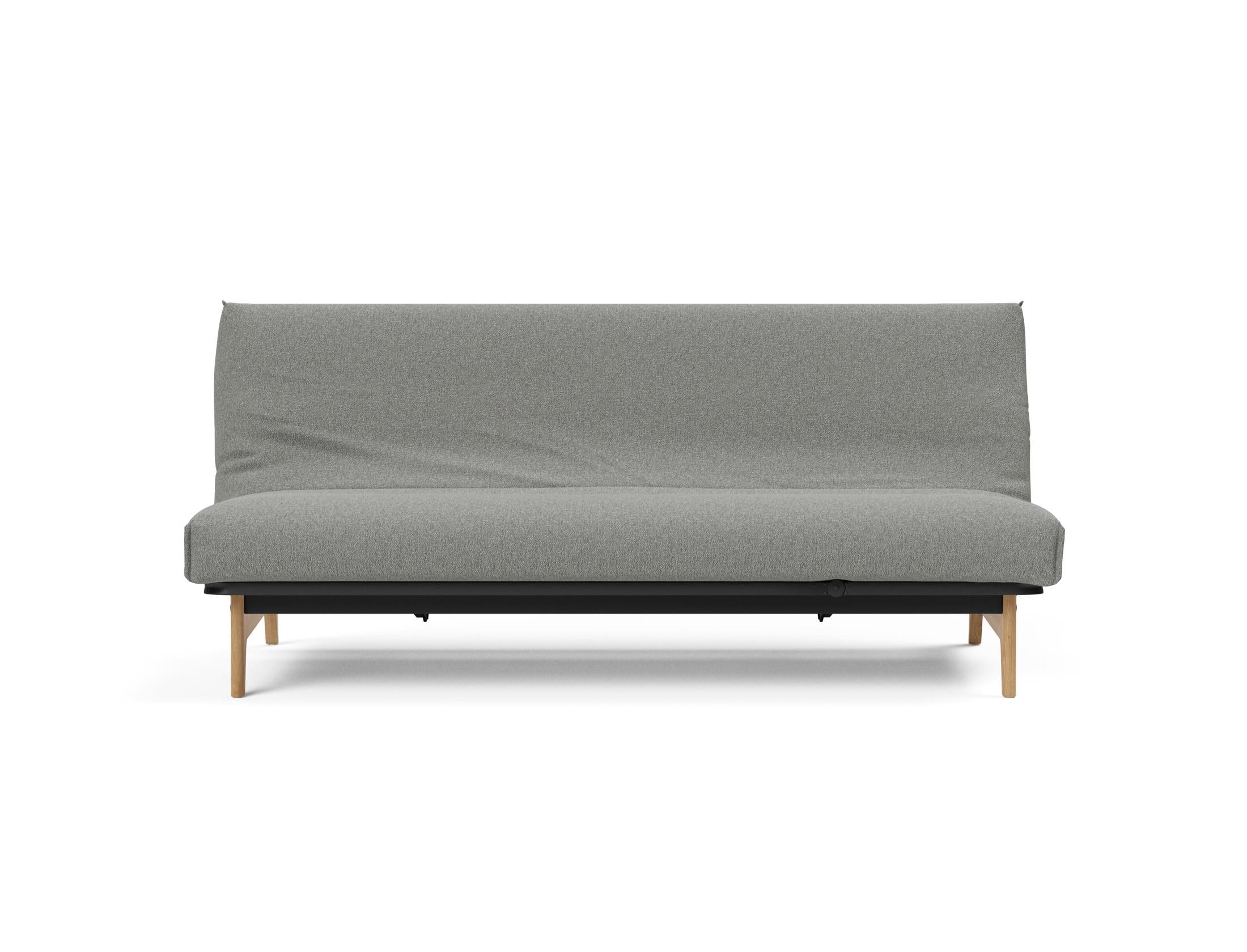 Entdecken Sie das Aslak 120 Bettsofa Nordic Cover Soft Spring von Innovation Living – stilvolles Design trifft auf höchsten Schlafkomfort.