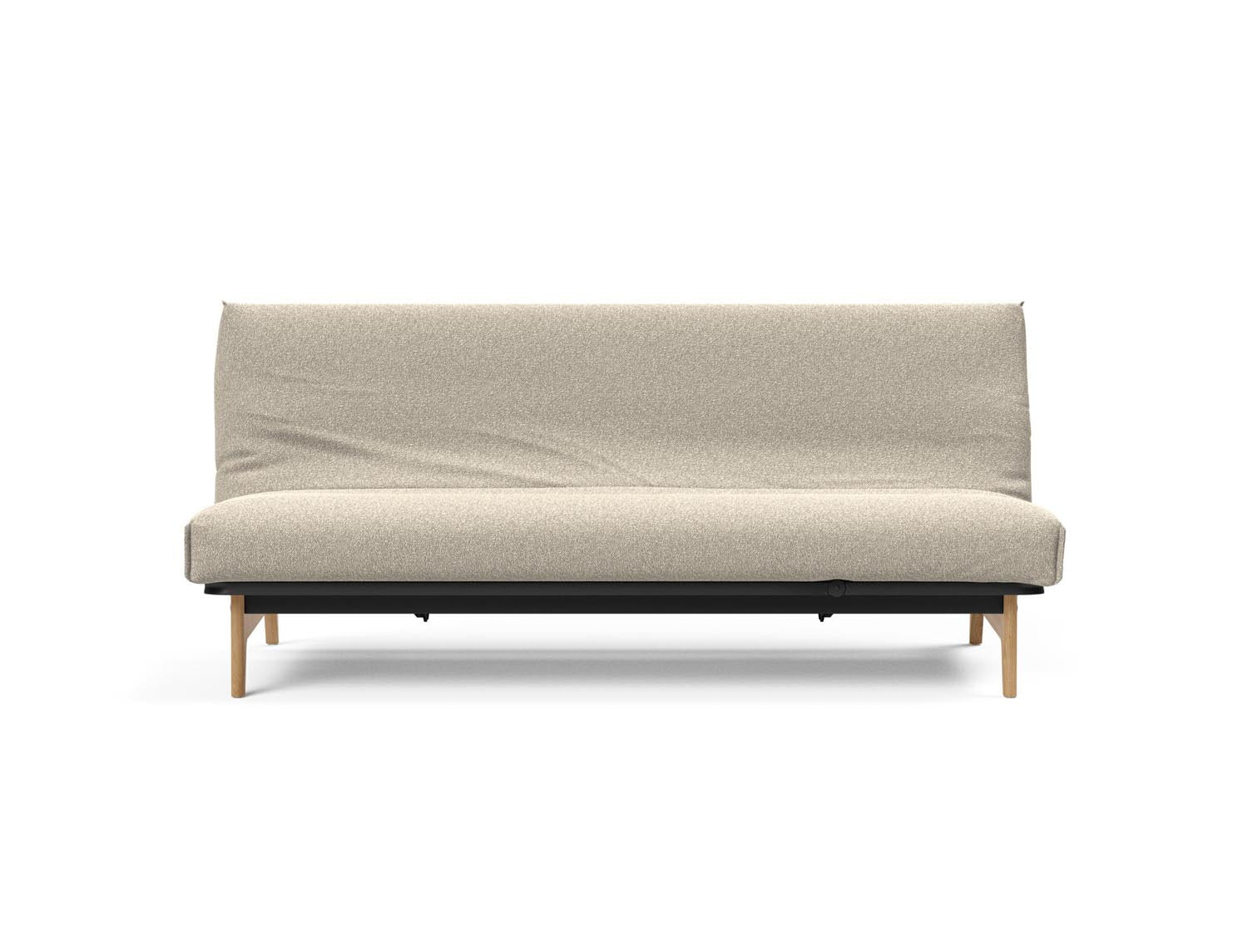 Aslak 120 Bettsofa Nordic Cover: Modernes Design mit Soft Spring Federung, ideal für gemütliche Nächte und stilvolle Wohnräume.