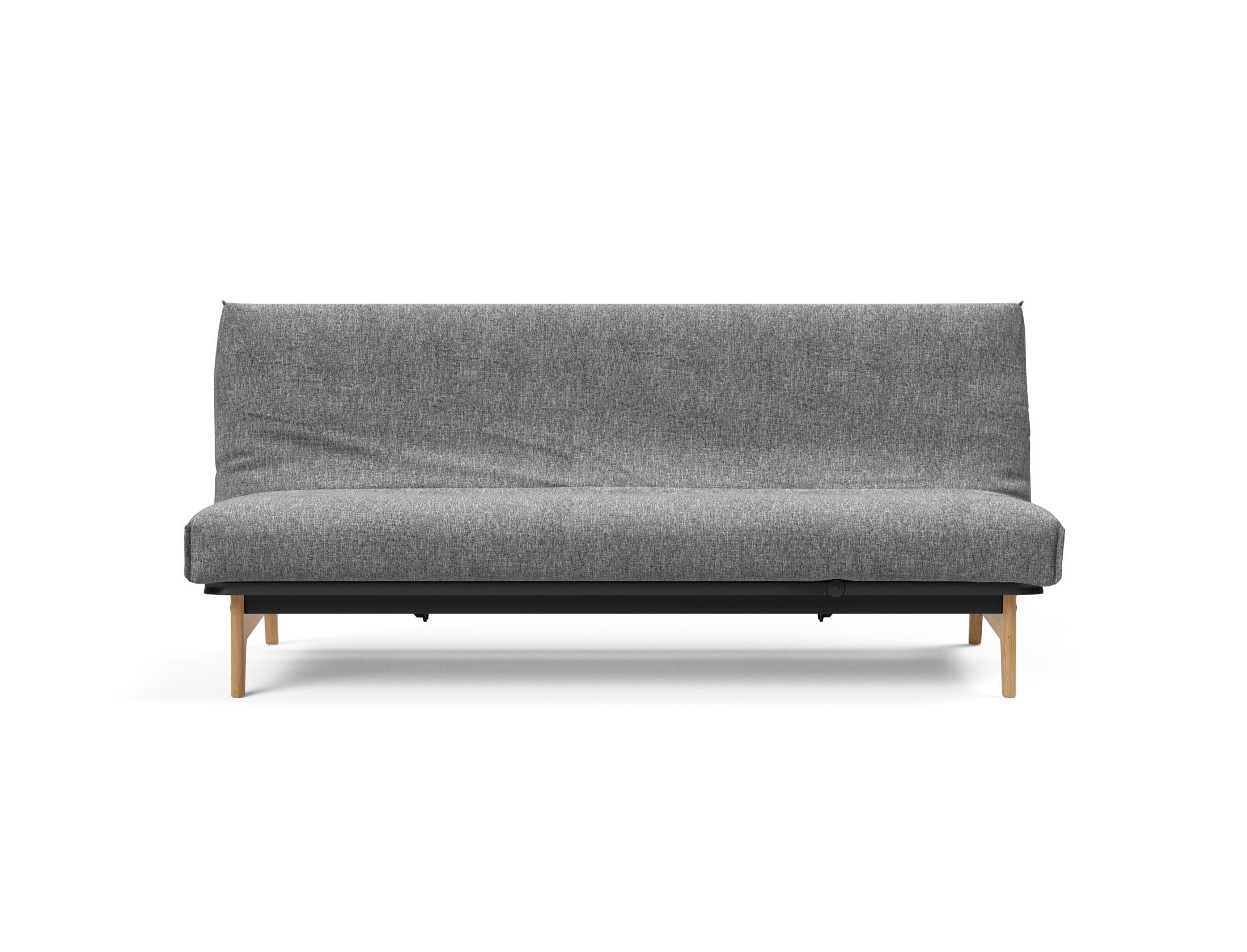 Entdecken Sie das Aslak 120 Bettsofa Nordic Cover Soft Spring von Innovation Living – stilvolles Design trifft auf höchsten Schlafkomfort.