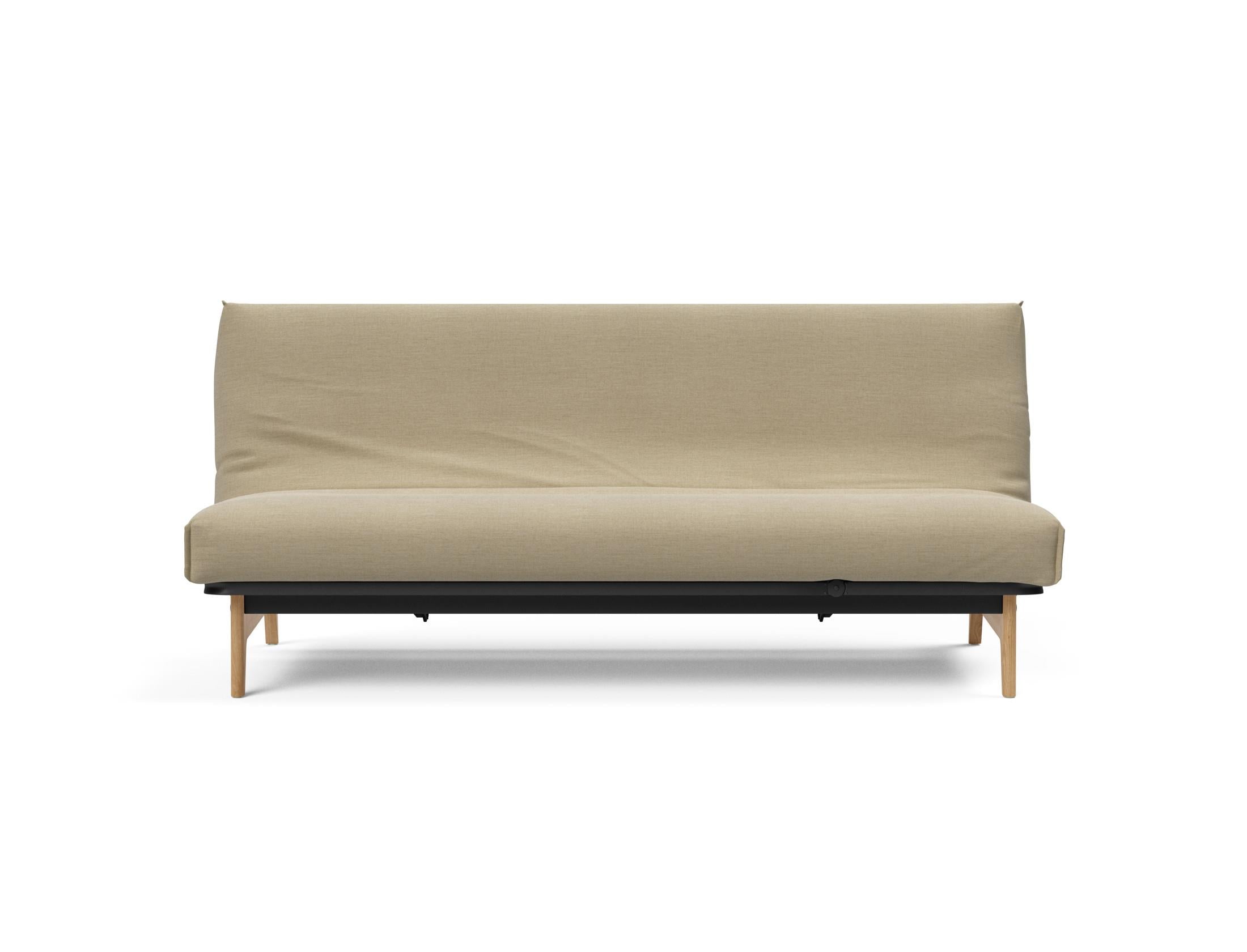 Entdecken Sie das Aslak 120 Bettsofa Nordic Cover Soft Spring von Innovation Living – stilvolles Design trifft auf höchsten Schlafkomfort für Ihr Zuhause.
