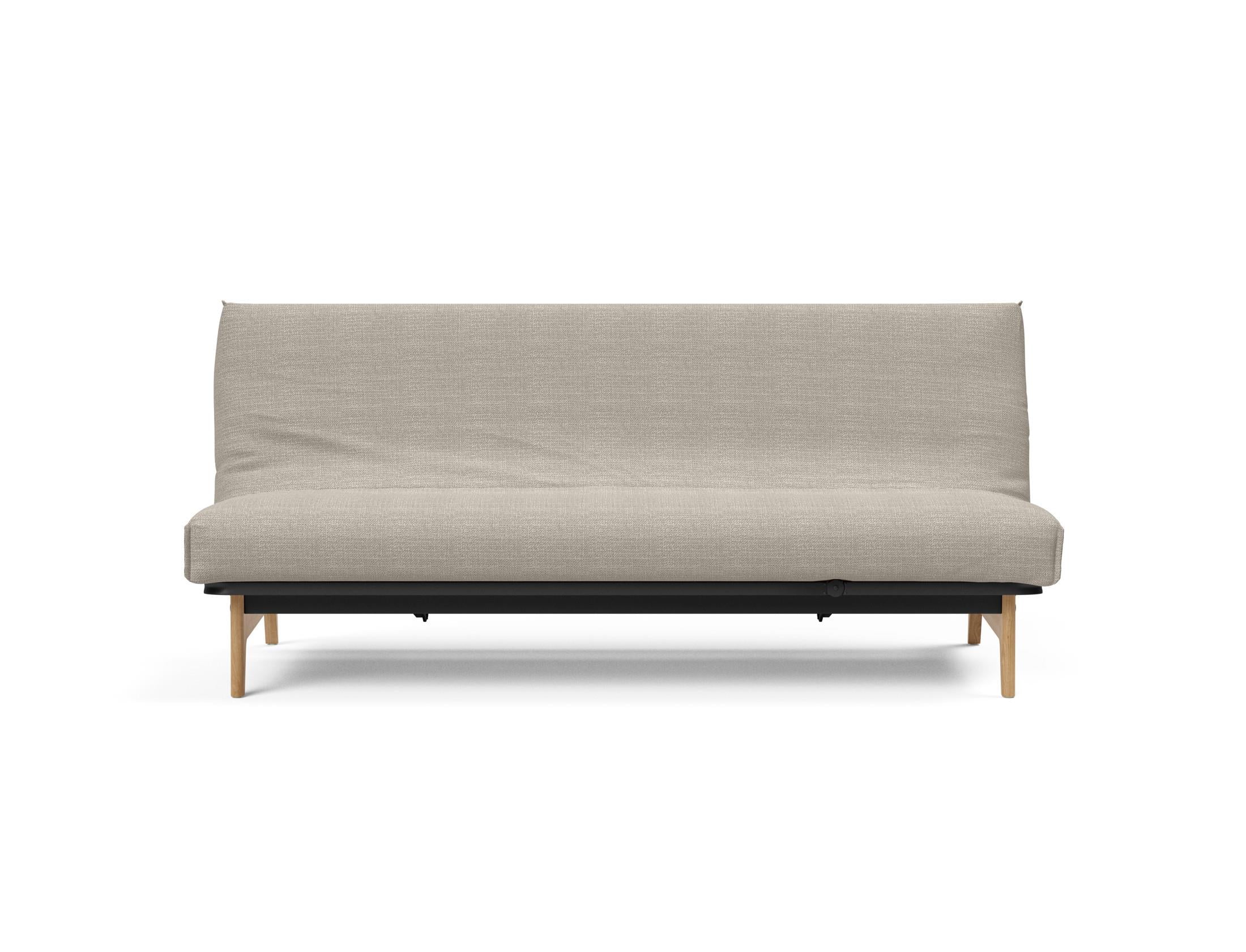 Entdecken Sie das Aslak 120 Bettsofa Nordic Cover Soft Spring von Innovation Living – stilvolles Design trifft auf höchsten Schlafkomfort für Ihr Zuhause.