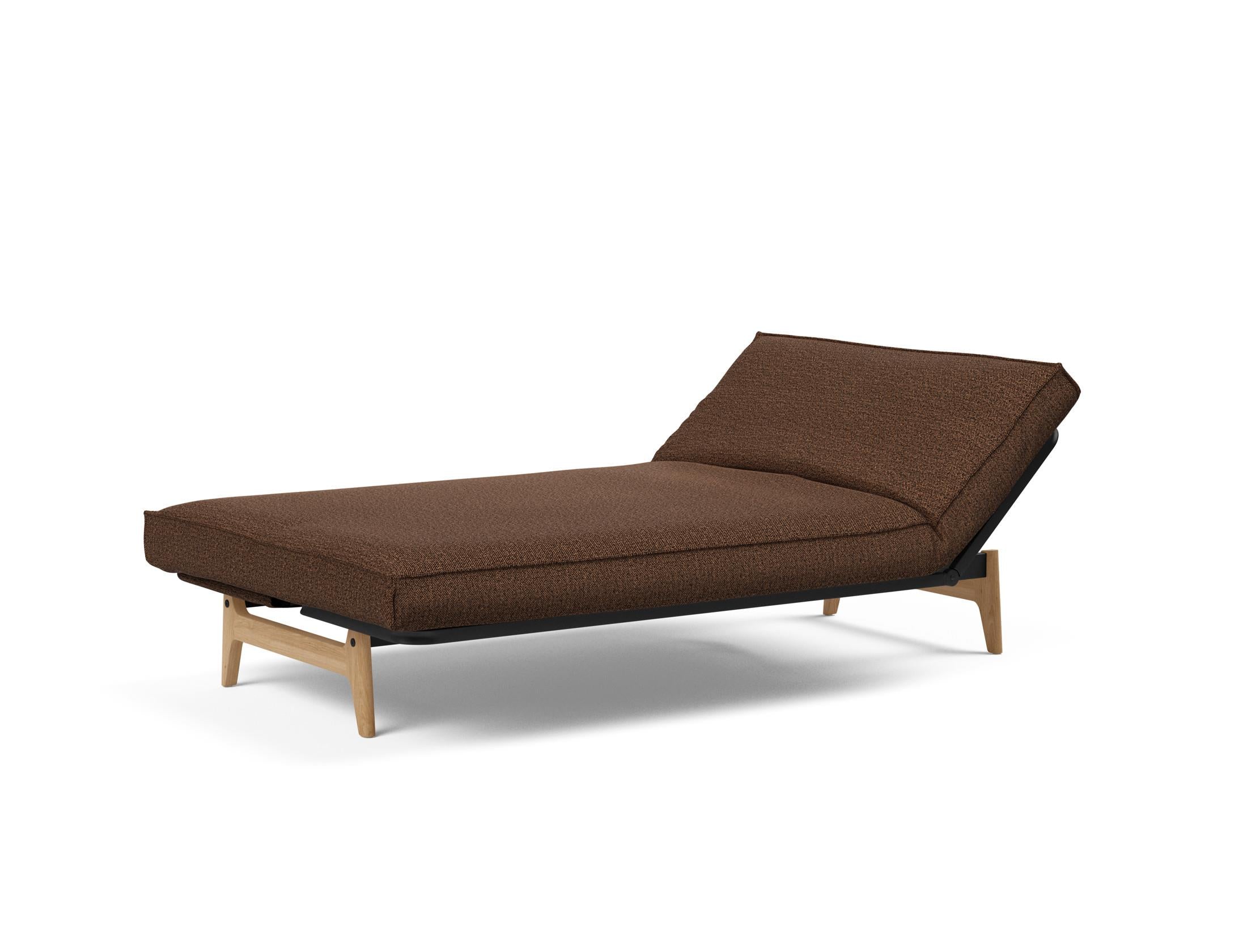 Erleben Sie das Aslak 120 Bettsofa mit modernem Sharp Plus Bezug und komfortablem Soft Spring – perfekt für entspannte Abende und stilvolle Einrichtung.
