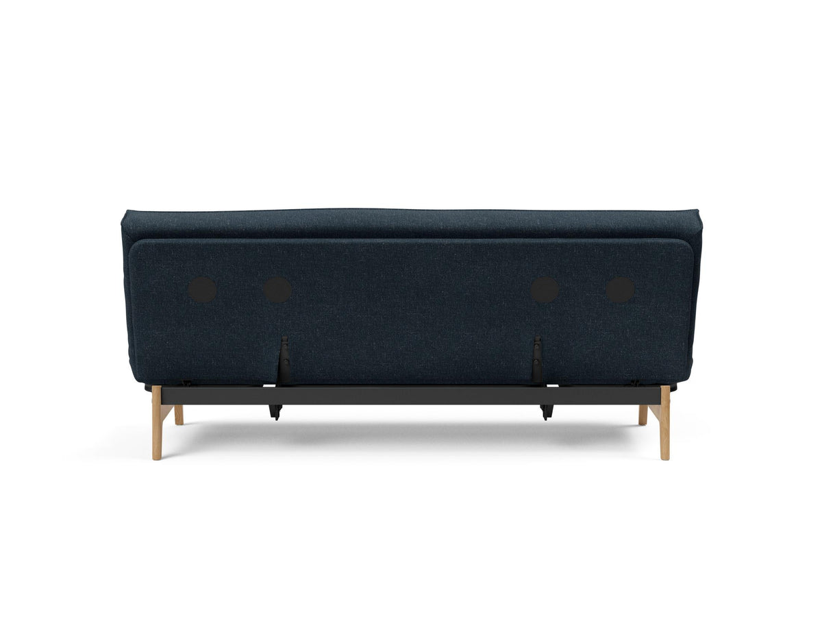 Aslak 120 Bettsofa Sharp Plus Cover Soft Spring in 515 Nist Blue präsentiert im Onlineshop von KAQTU Design AG. Bettsofa ist von Innovation Living