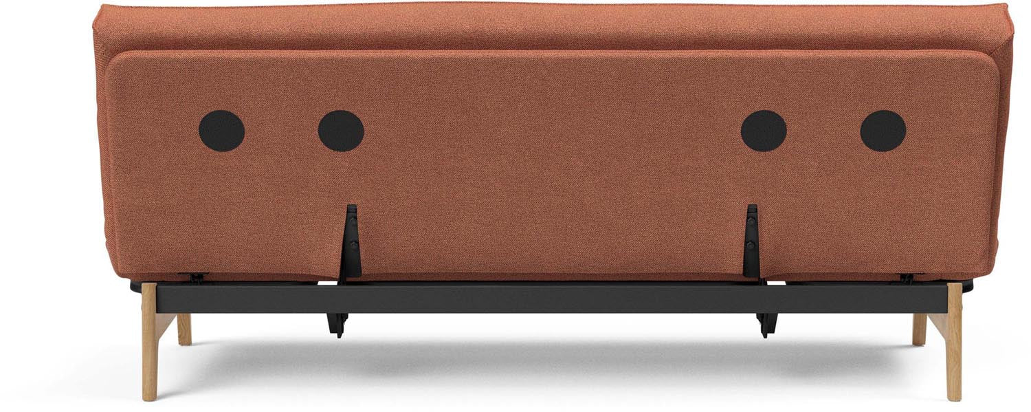 Erleben Sie das Aslak 120 Bettsofa Sharp Plus Cover Classic von Innovation Living – stilvoll, funktional und ideal für kleine Räume.