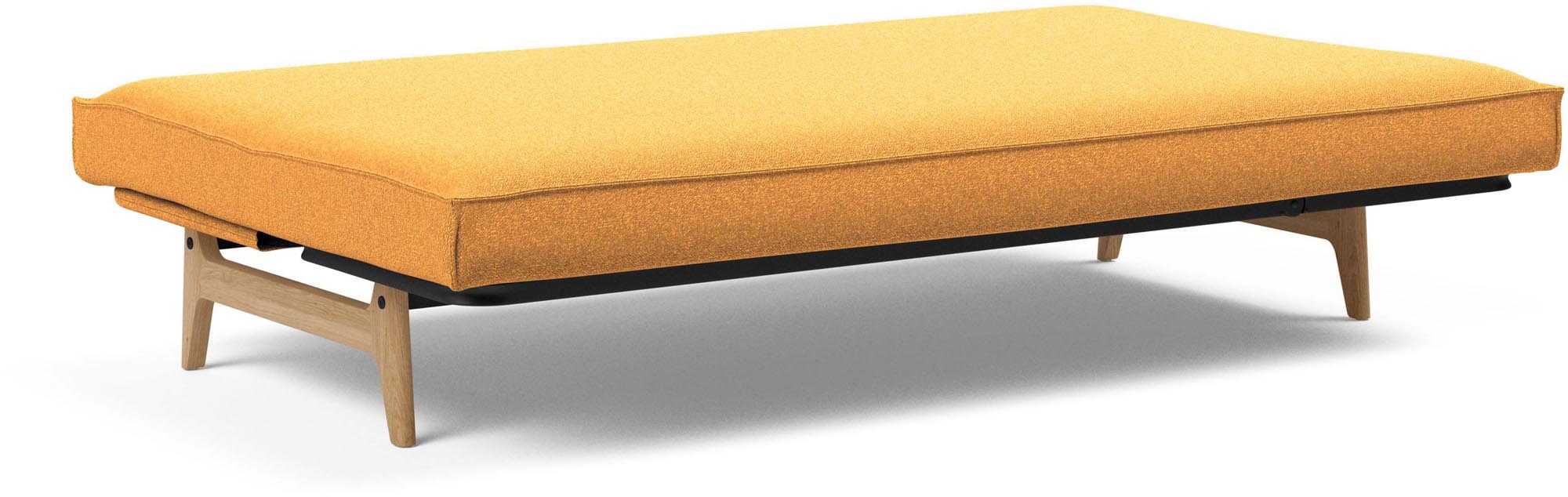 Erleben Sie das Aslak 120 Bettsofa Sharp Plus Cover Classic von Innovation Living – stilvoll, funktional und ideal für kleine Räume.