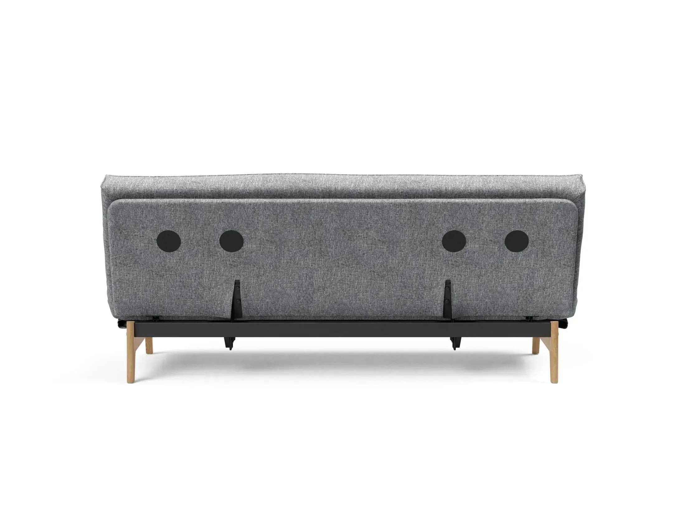 Erleben Sie das Aslak 120 Bettsofa mit elegantem Sharp Plus Cover und zeitlosem Classic Gestellbezug – perfekt für modernes Wohnen.