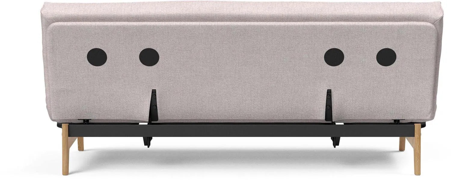 Aslak 120 Bettsofa Sharp Plus Cover: modernes Schlafsofa mit elegantem Design, perfekt für platzsparende Lösungen und vielseitige Wohnkonzepte.