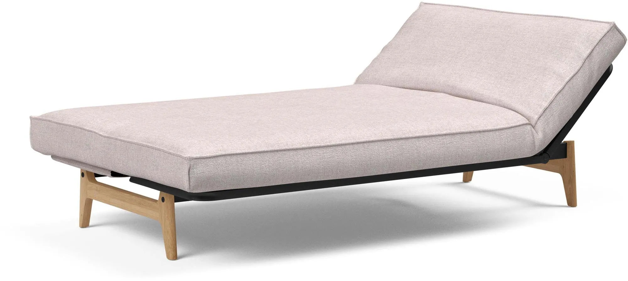 Aslak 120 Bettsofa Sharp Plus Cover: stilvolles Schlafsofa mit hochwertigem Bezug, ideal für kleine Räume und flexible Einrichtungsideen.