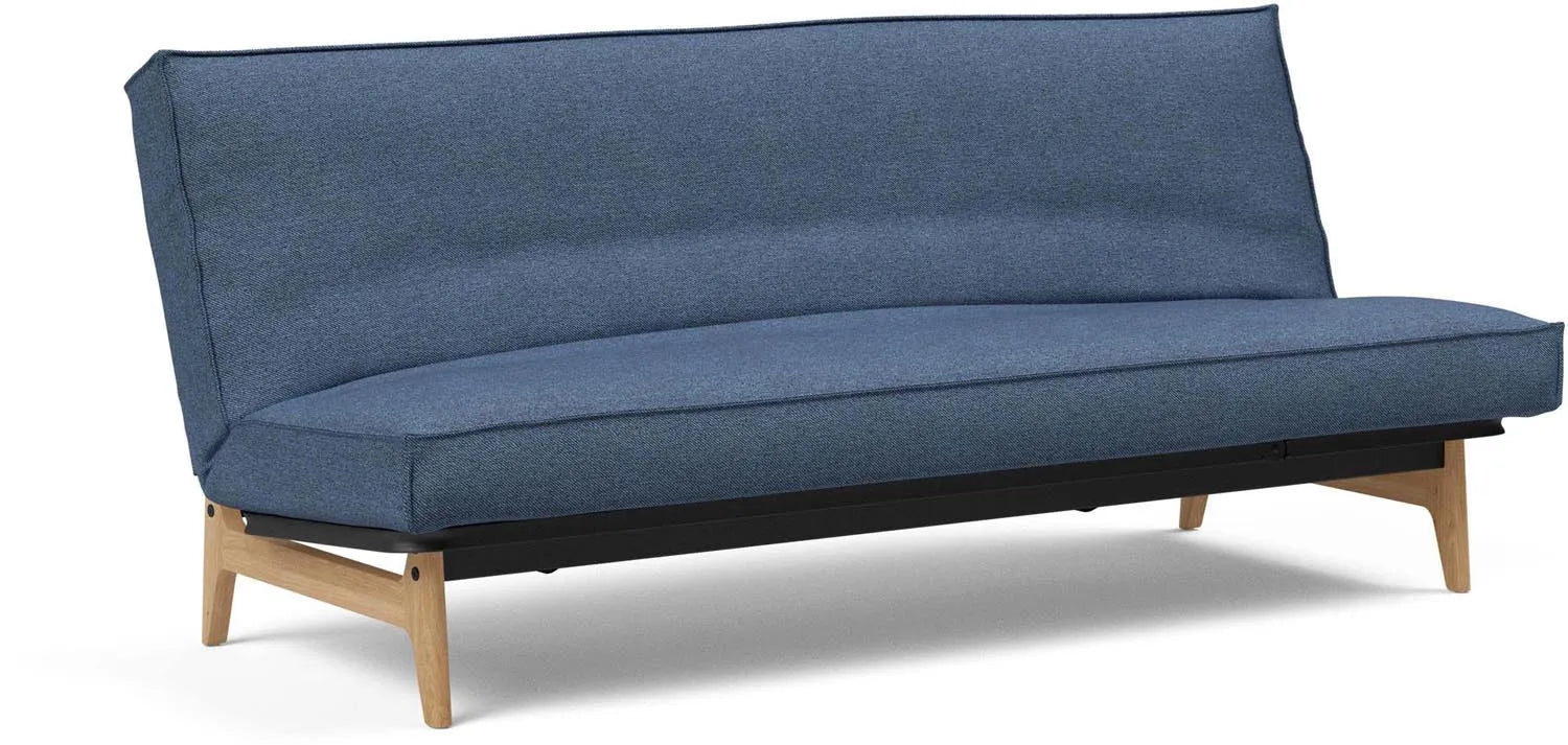 Aslak 120 Bettsofa Sharp Plus Cover: stilvolles Schlafsofa mit hochwertigem Bezug, ideal für kleine Räume und flexible Einrichtungsideen.