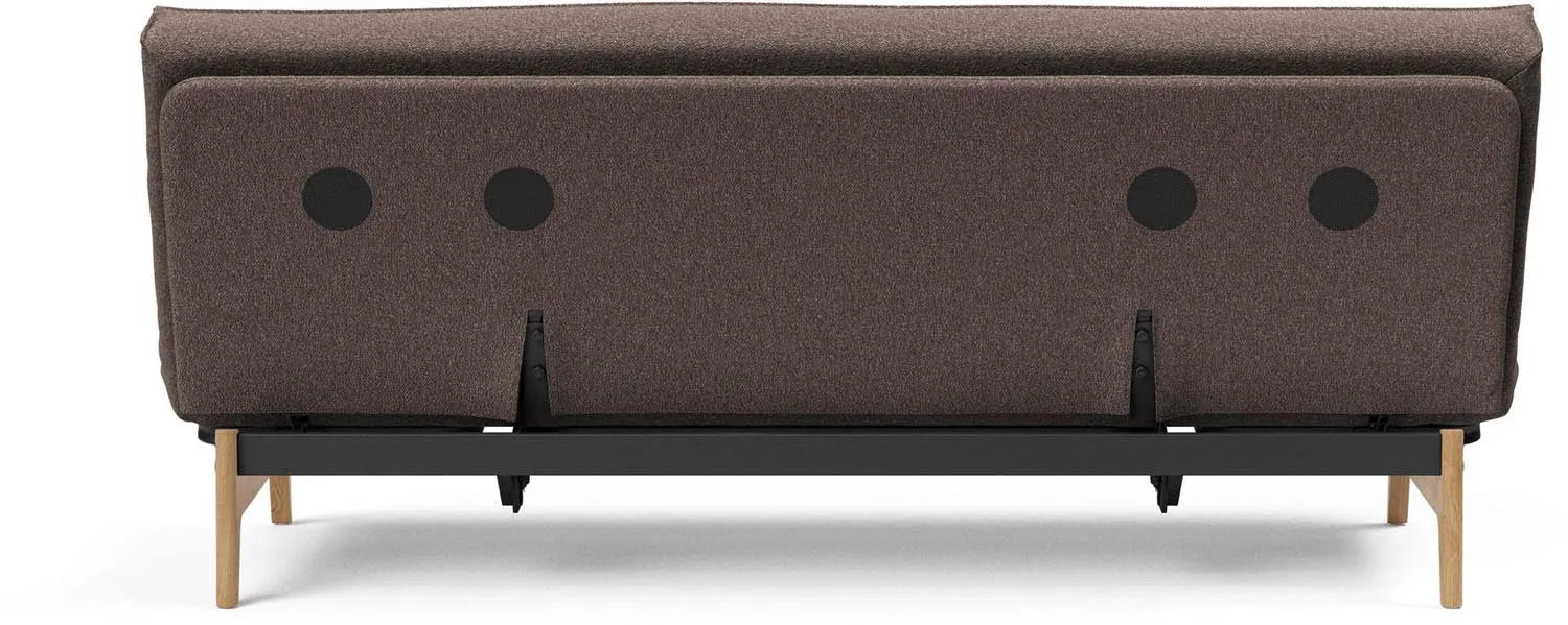 Aslak 120 Bettsofa Sharp Plus Cover: stilvolles Schlafsofa mit hochwertigem Bezug, ideal für kleine Räume und flexible Einrichtungsideen.