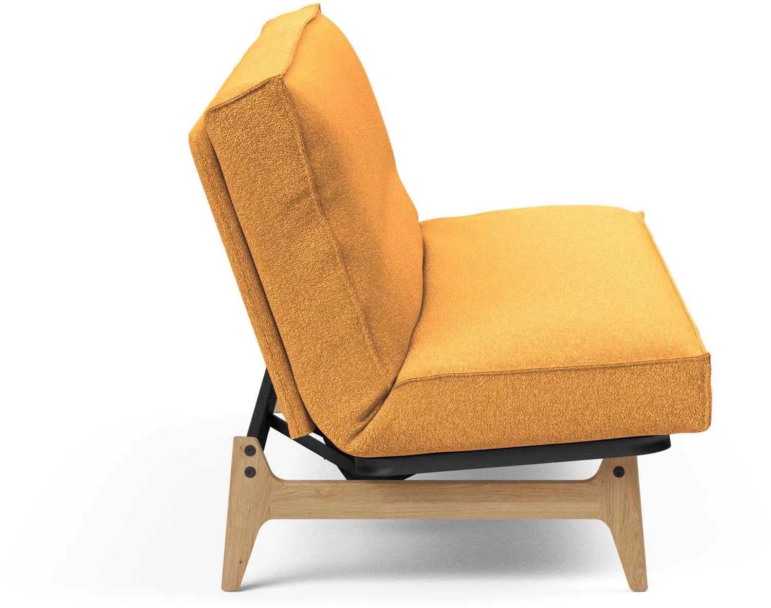 Aslak 120 Bettsofa Sharp Plus Cover: modernes Schlafsofa mit elegantem Design, perfekt für platzsparende Lösungen und vielseitige Wohnkonzepte.