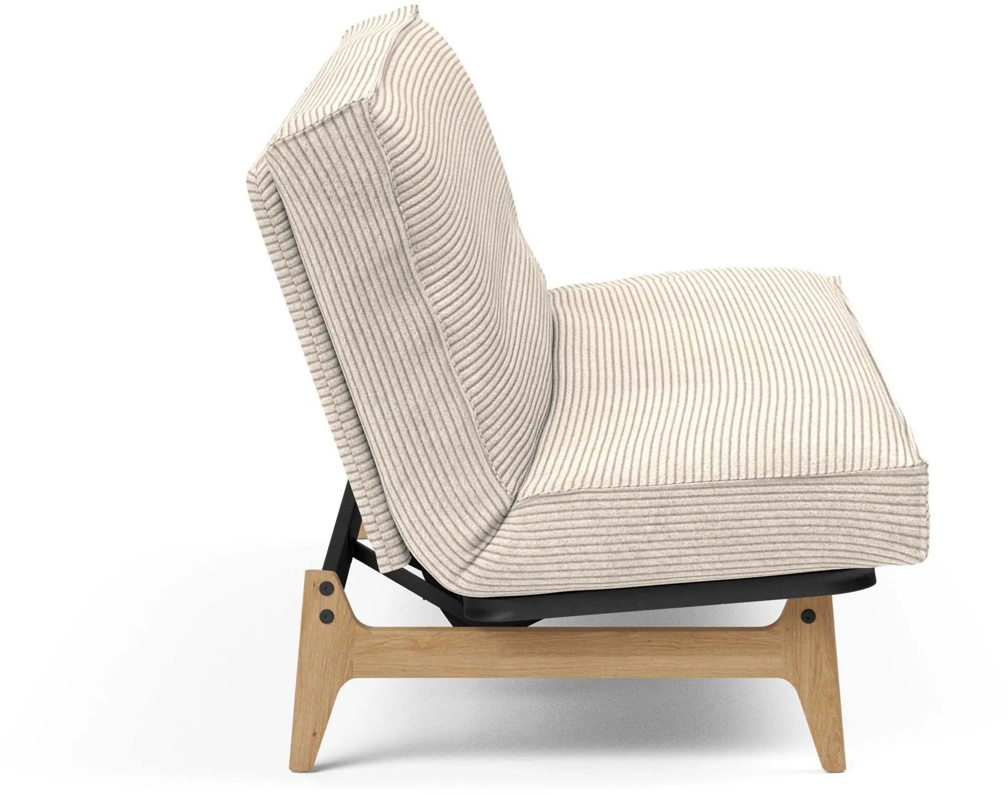 Aslak 120 Bettsofa Sharp Plus Cover: modernes Schlafsofa mit elegantem Design, perfekt für platzsparende Lösungen und vielseitige Wohnkonzepte.