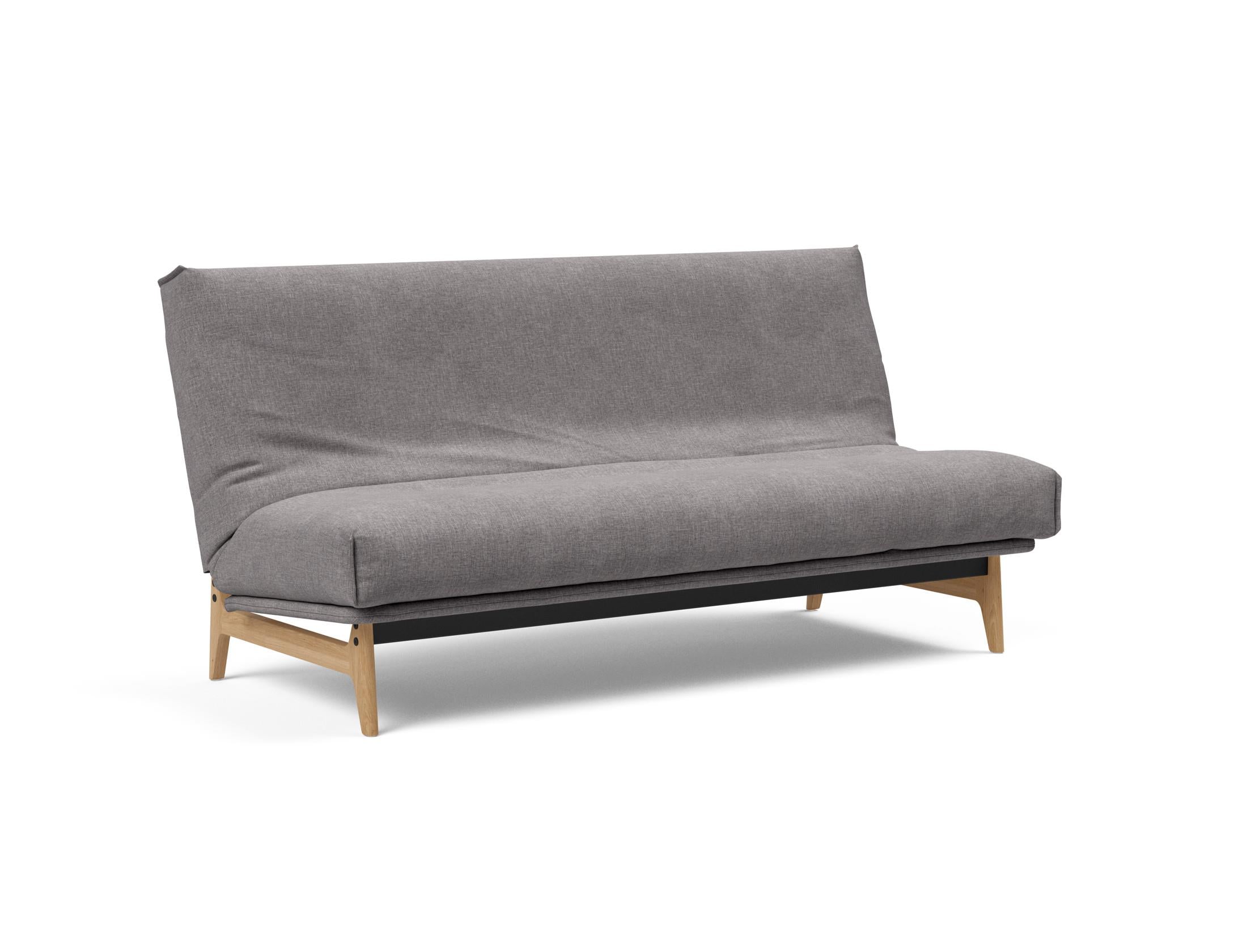 Erleben Sie das Aslak 140 Bettsofa mit Nordic Cover und Soft Spring Bezug – stilvolles Design trifft auf höchsten Schlafkomfort für Ihr Zuhause.