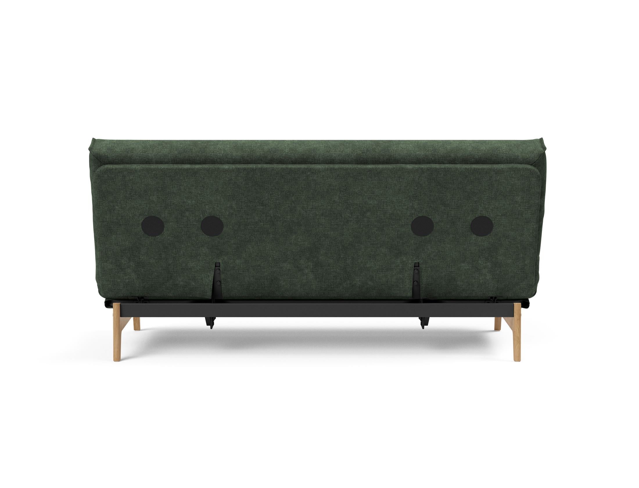 Erleben Sie das Aslak 140 Bettsofa mit Nordic Cover und Soft Spring Bezug – stilvolles Design trifft auf höchsten Schlafkomfort für Ihr Zuhause.