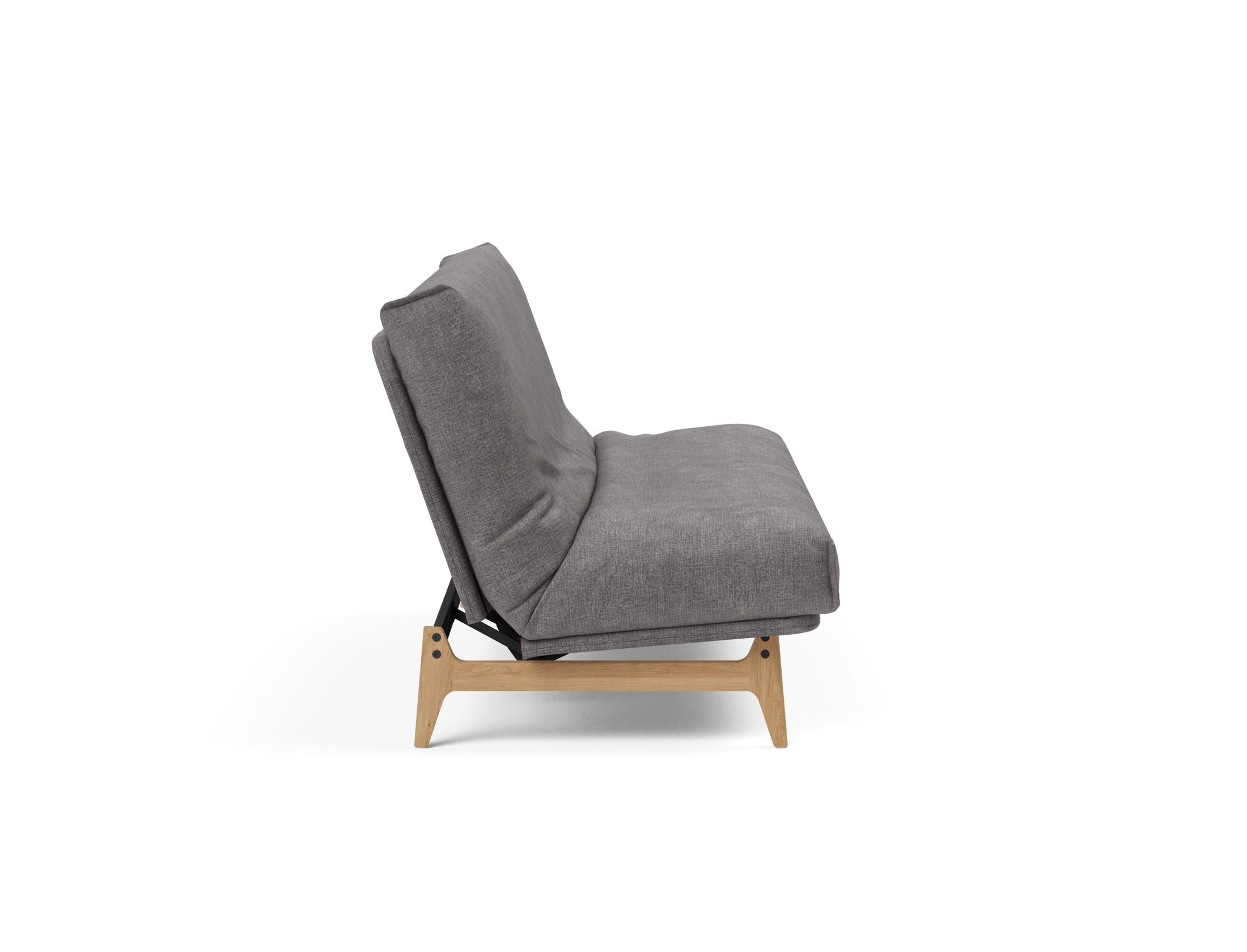 Entdecken Sie das Aslak 140 Bettsofa mit Nordic Cover und Soft Spring Bezug – die perfekte Kombination aus modernem Stil und optimalem Schlafkomfort.