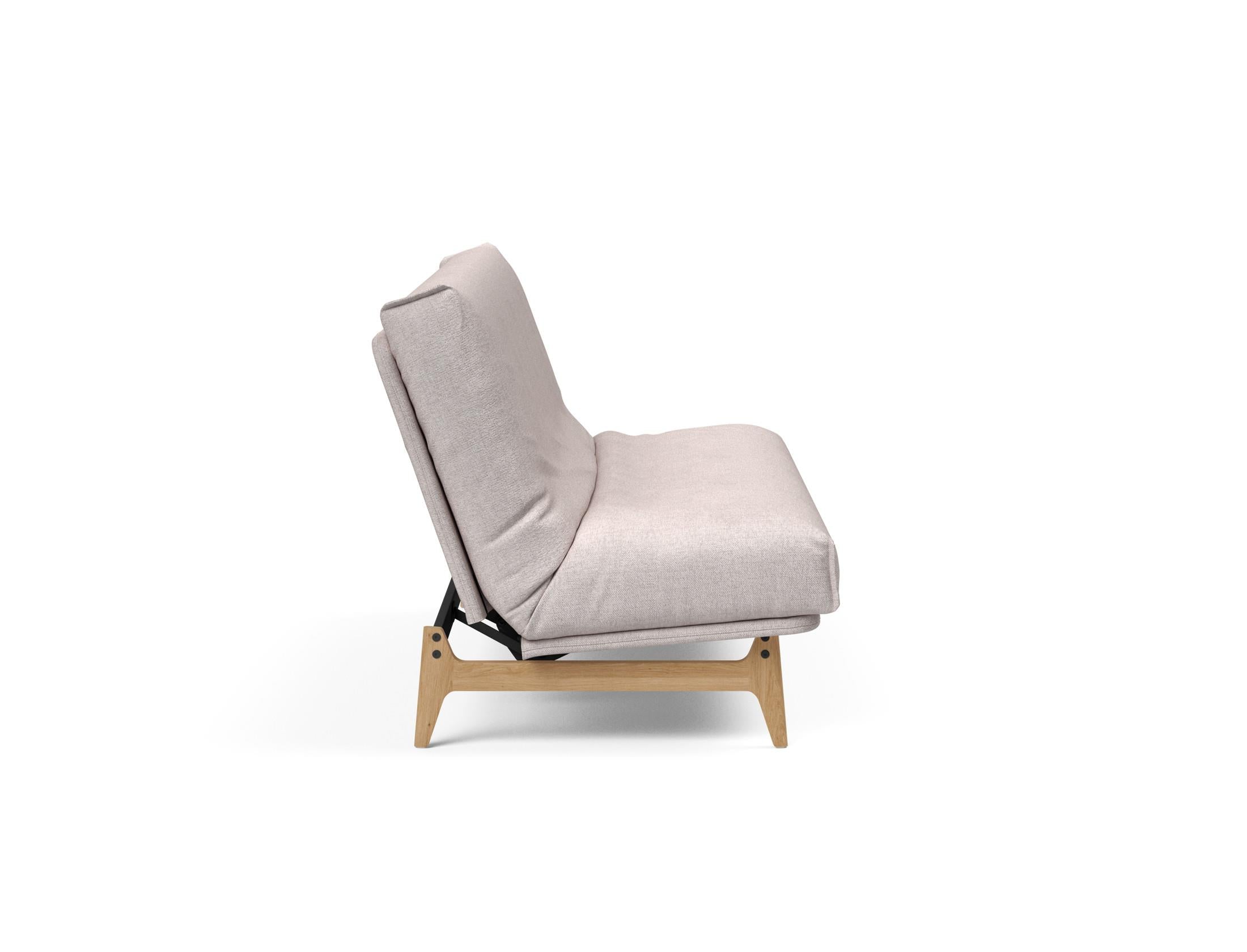 Entdecken Sie das Aslak 140 Bettsofa mit Nordic Cover und Soft Spring Bezug – die perfekte Kombination aus modernem Stil und optimalem Schlafkomfort.