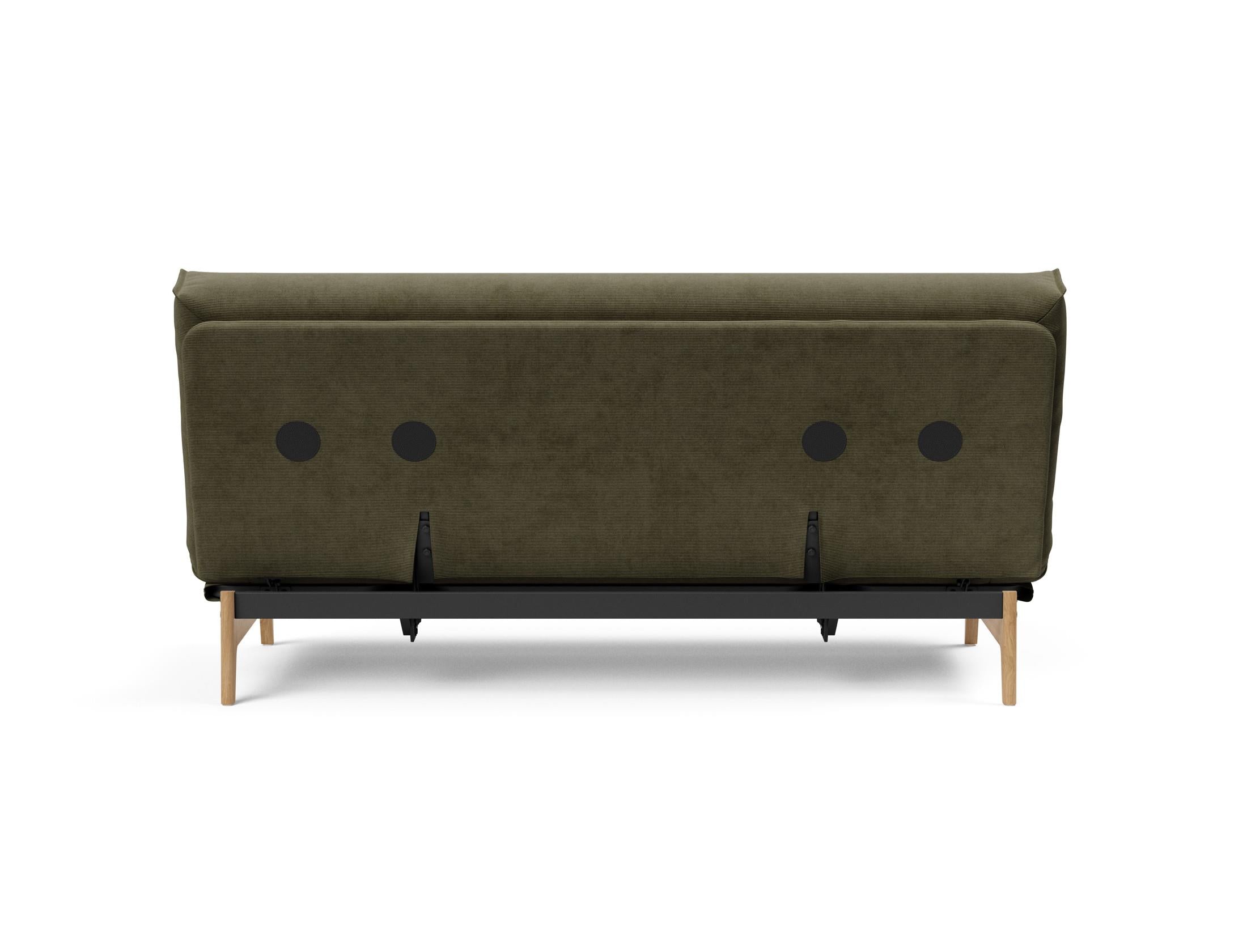 Erleben Sie das Aslak 140 Bettsofa mit Nordic Cover und Soft Spring Bezug – stilvolles Design trifft auf höchsten Schlafkomfort für Ihr Zuhause.