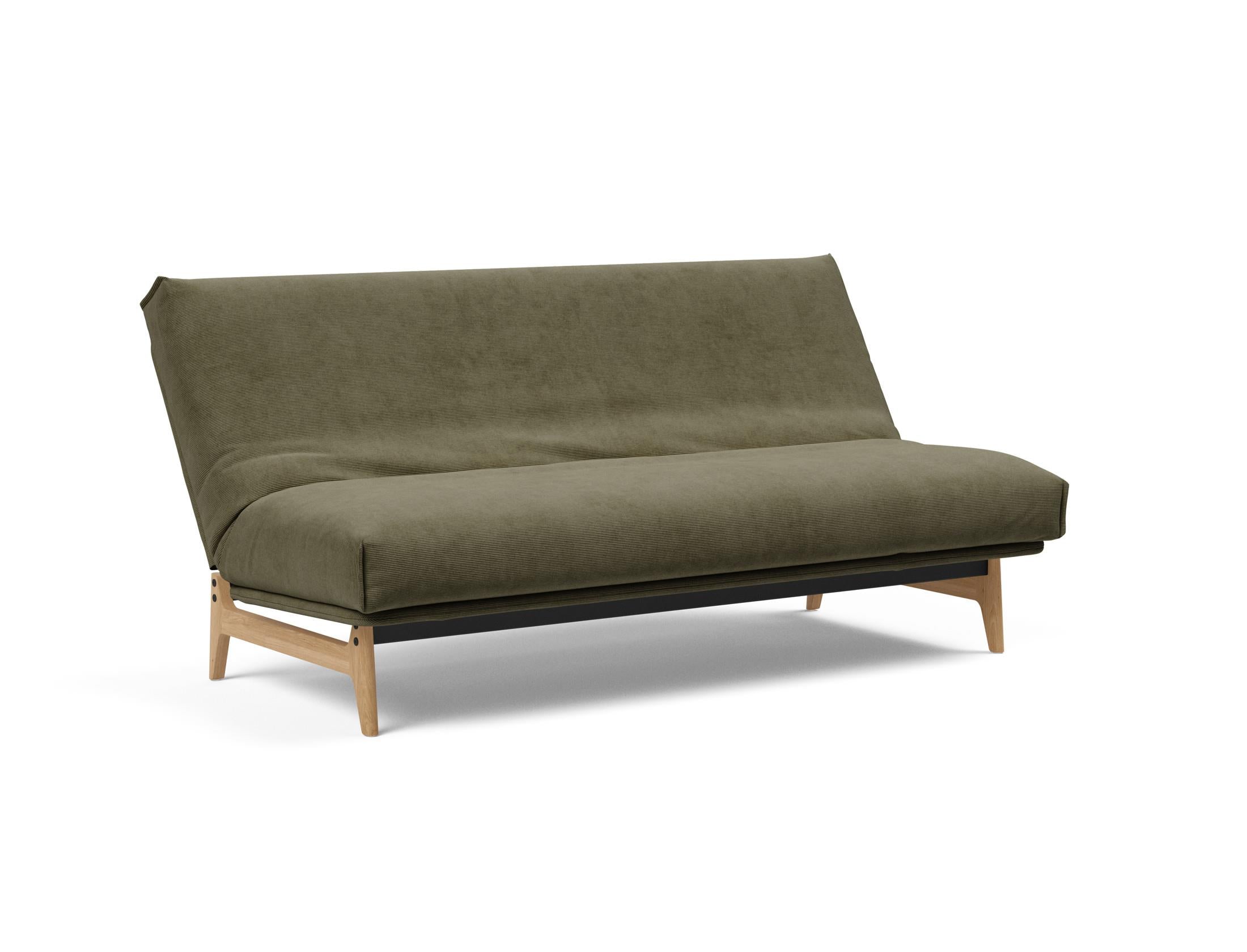 Erleben Sie das Aslak 140 Bettsofa mit Nordic Cover und Soft Spring Bezug – stilvolles Design trifft auf höchsten Schlafkomfort für Ihr Zuhause.