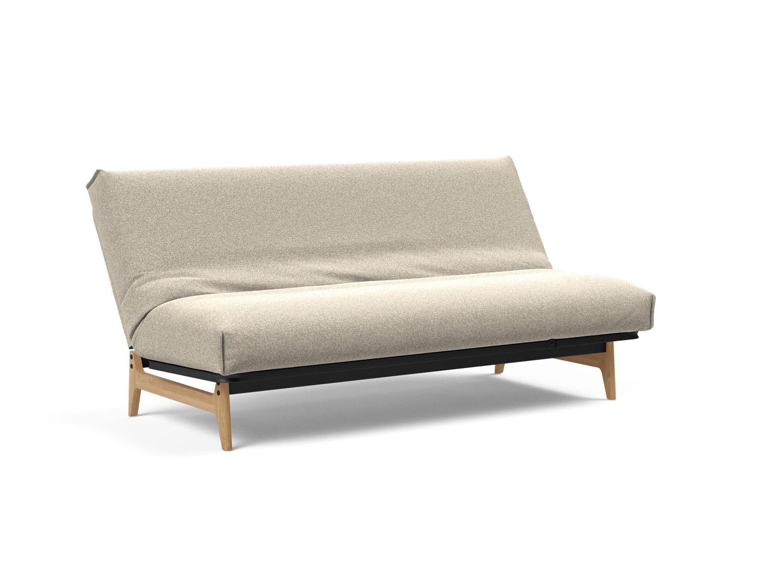 Entdecken Sie das Aslak 140 Bettsofa von Innovation Living – stilvolles skandinavisches Design trifft auf vielseitige Funktionalität und hohen Schlafkomfort.