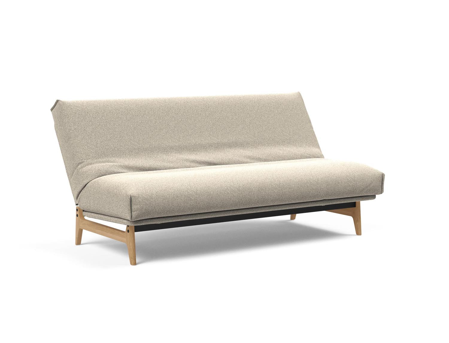 Erleben Sie das Aslak 140 Bettsofa mit Nordic Cover und Soft Spring Bezug – stilvolles Design trifft auf höchsten Schlafkomfort für Ihr Zuhause.
