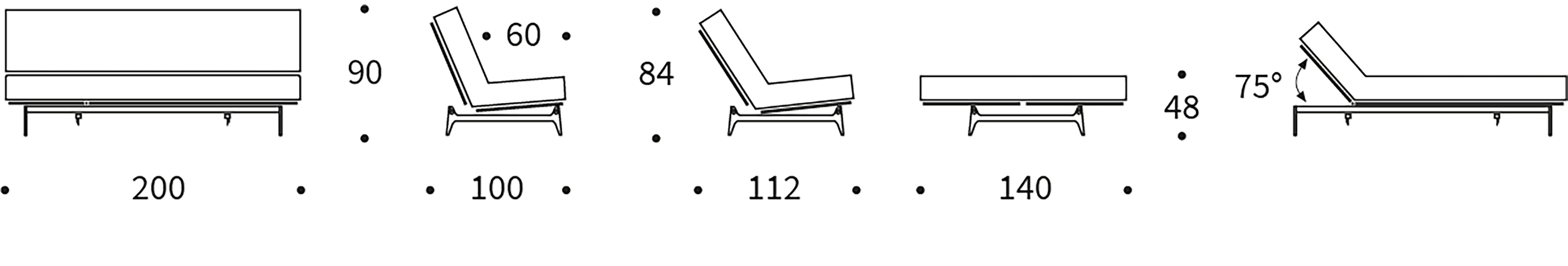Entdecken Sie das Aslak 140 Bettsofa mit Nordic Cover und Soft Spring Bezug – die perfekte Kombination aus modernem Stil und optimalem Schlafkomfort.