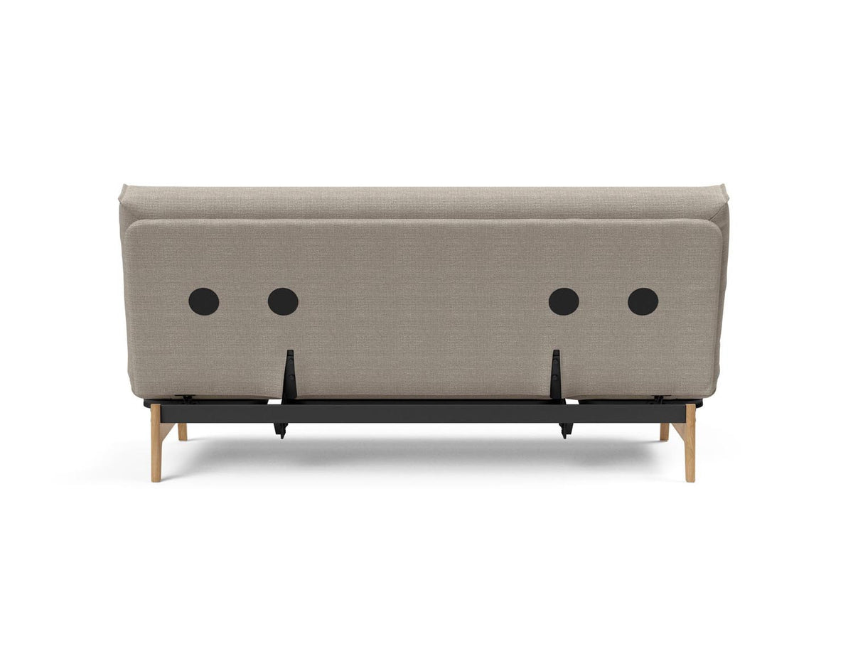 Aslak 140 Bettsofa Nordic Cover Soft Spring in 579 Kenya Gravel präsentiert im Onlineshop von KAQTU Design AG. Bettsofa ist von Innovation Living