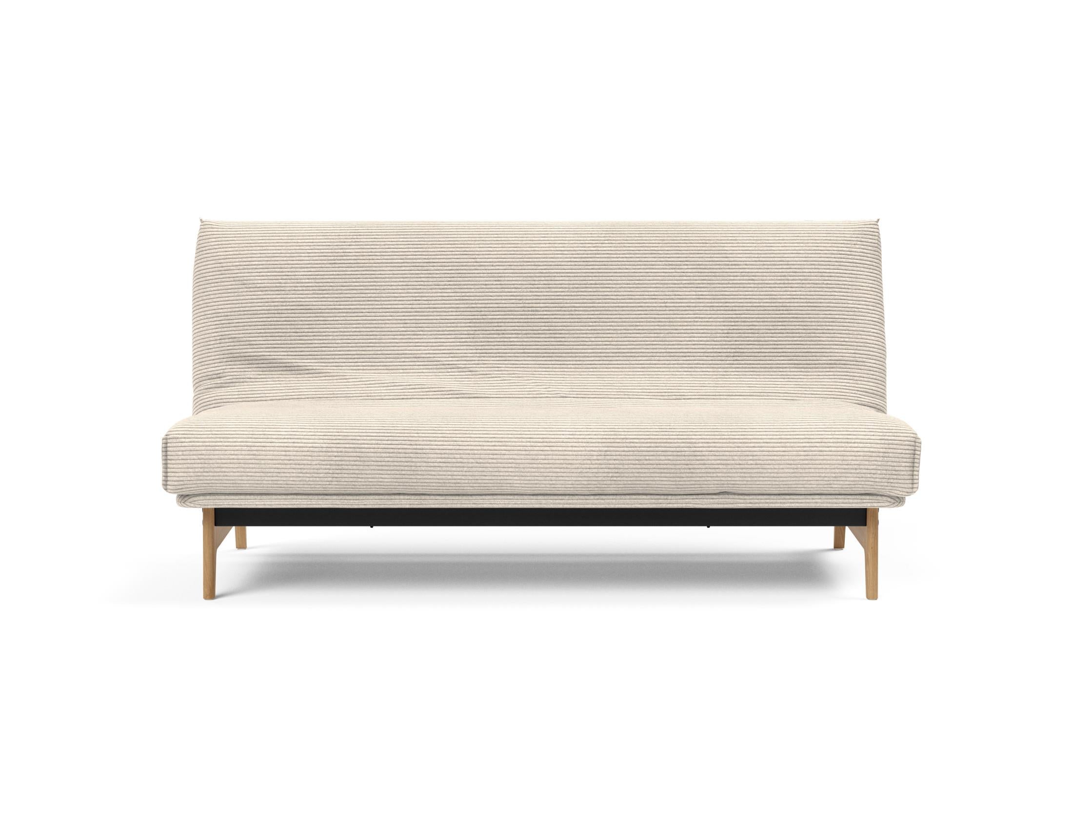 Erleben Sie das Aslak 140 Bettsofa mit Nordic Cover und Soft Spring Bezug – stilvolles Design trifft auf höchsten Schlafkomfort für Ihr Zuhause.