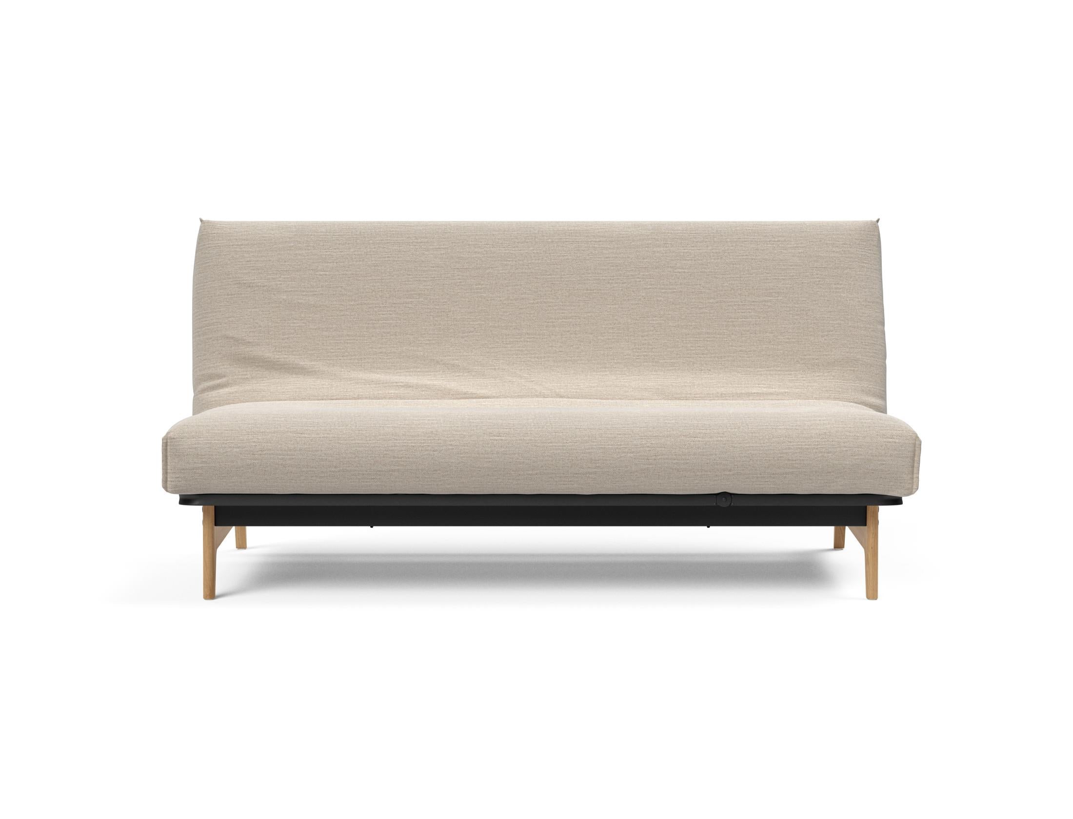 Erleben Sie das Aslak 140 Bettsofa mit Nordic Cover und Soft Spring Bezug – stilvolles Design trifft auf höchsten Schlafkomfort für Ihr Zuhause.