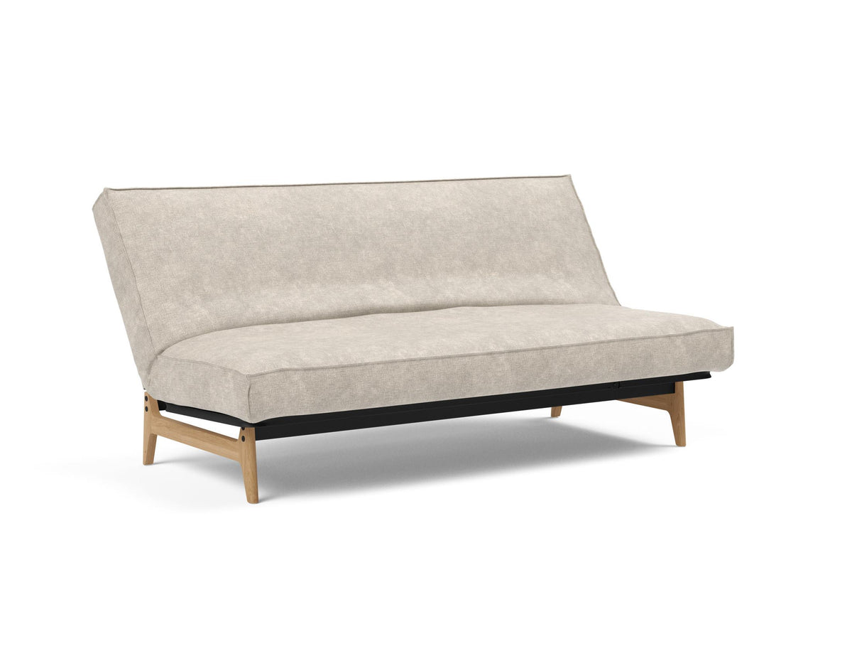 Aslak 140 Bettsofa Sharp Plus Cover Soft Spring in 280 Avella Sand präsentiert im Onlineshop von KAQTU Design AG. Bettsofa ist von Innovation Living